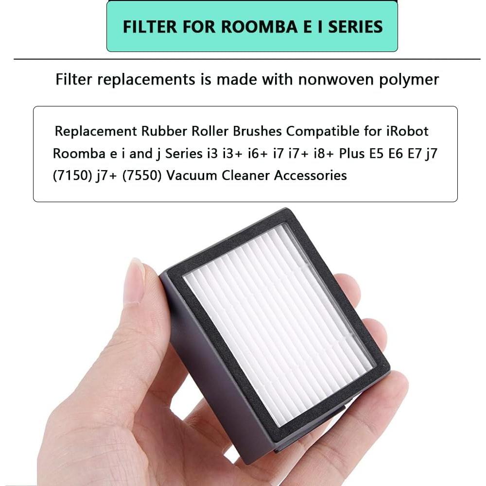 Accesorios iRobot Roomba E/I/J Series - 2 Cepillos, 2 Filtros HEPA, 2 Bolsas