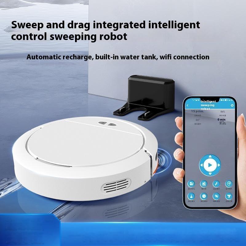 Aspiradora y Mopa Robot Genérico 2500Pa, Control App y Voz