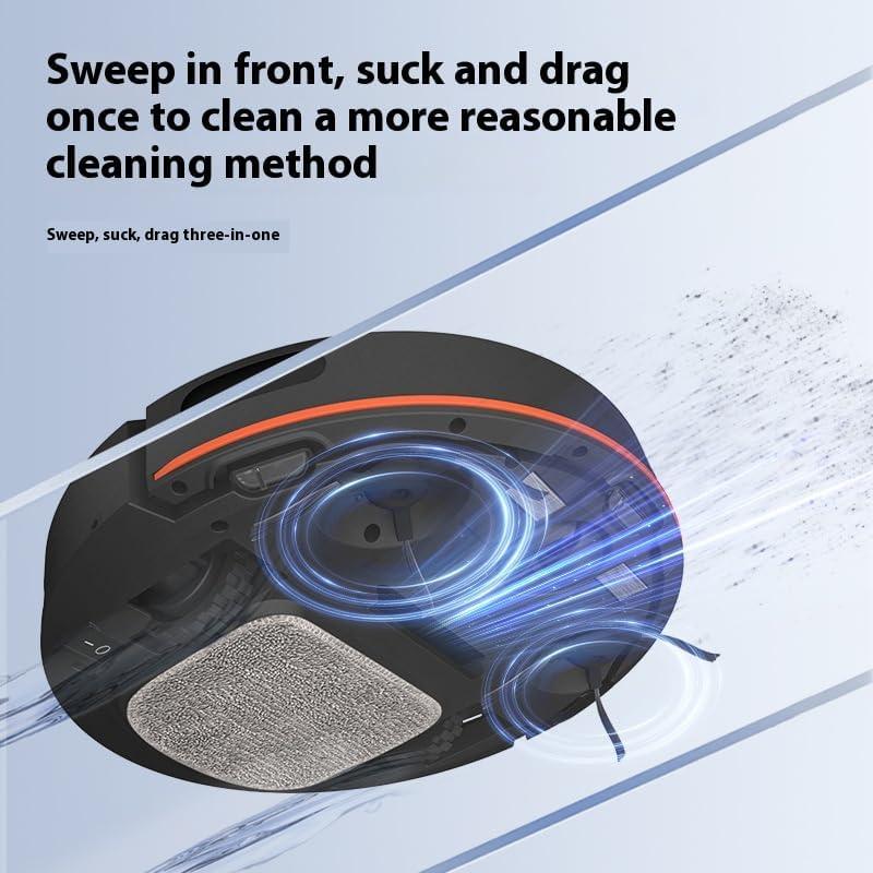 Aspiradora y Mopa Robot Genérico 2500Pa, Control App y Voz