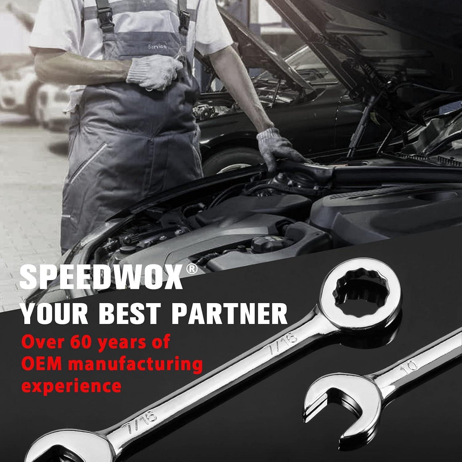 Juego de Llaves Mini SPEEDWOX 20 Piezas Métricas y SAE