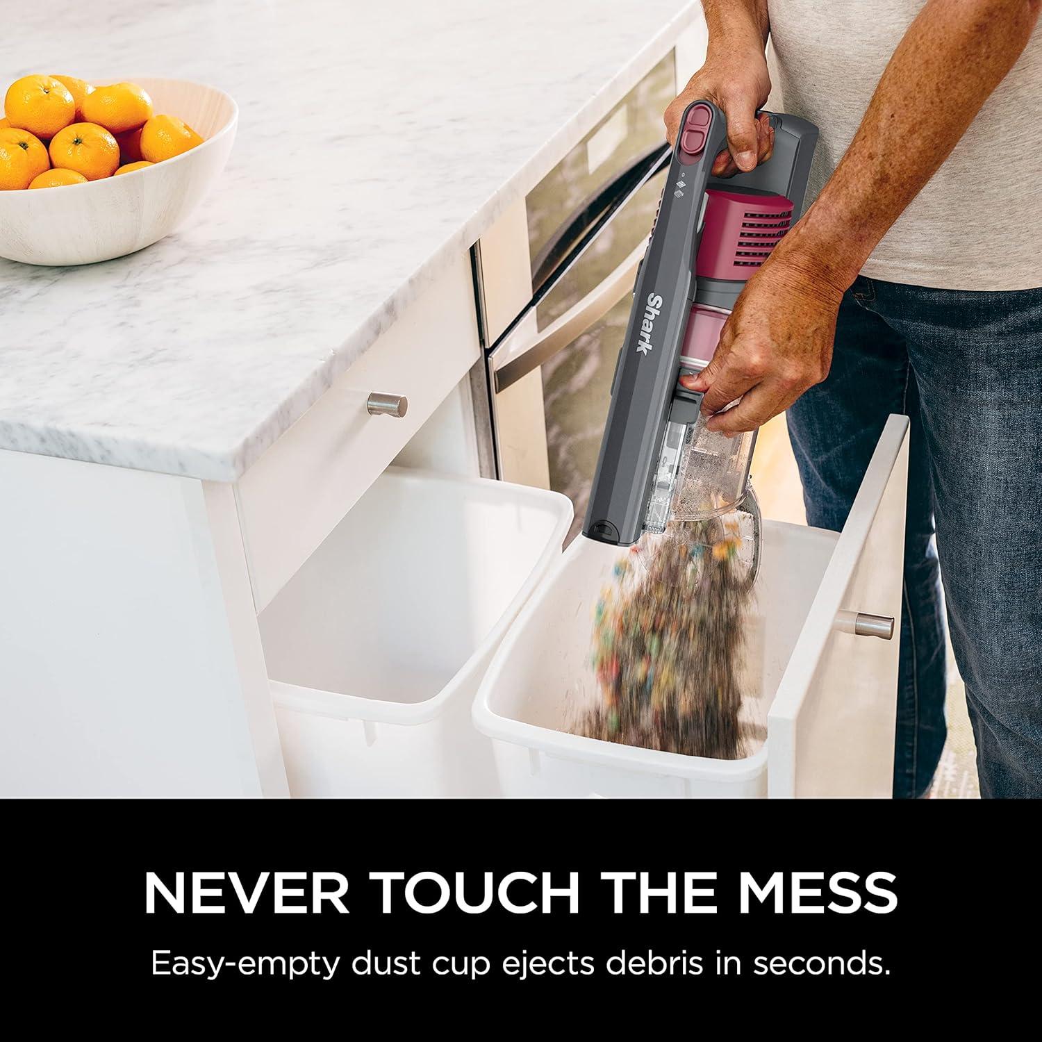 Aspiradora Inalámbrica Shark IZ163H Pet Plus con Filtro HEPA