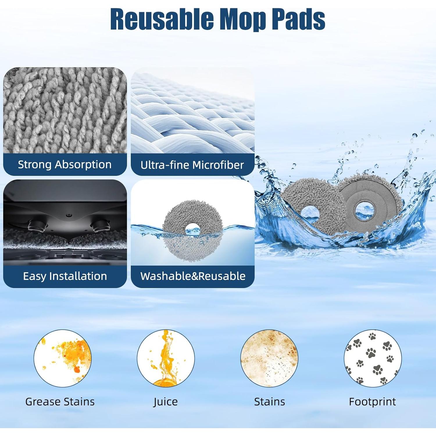 28 Accesorios Compatibles Roborock Qrevo S Pro Plus Maxv