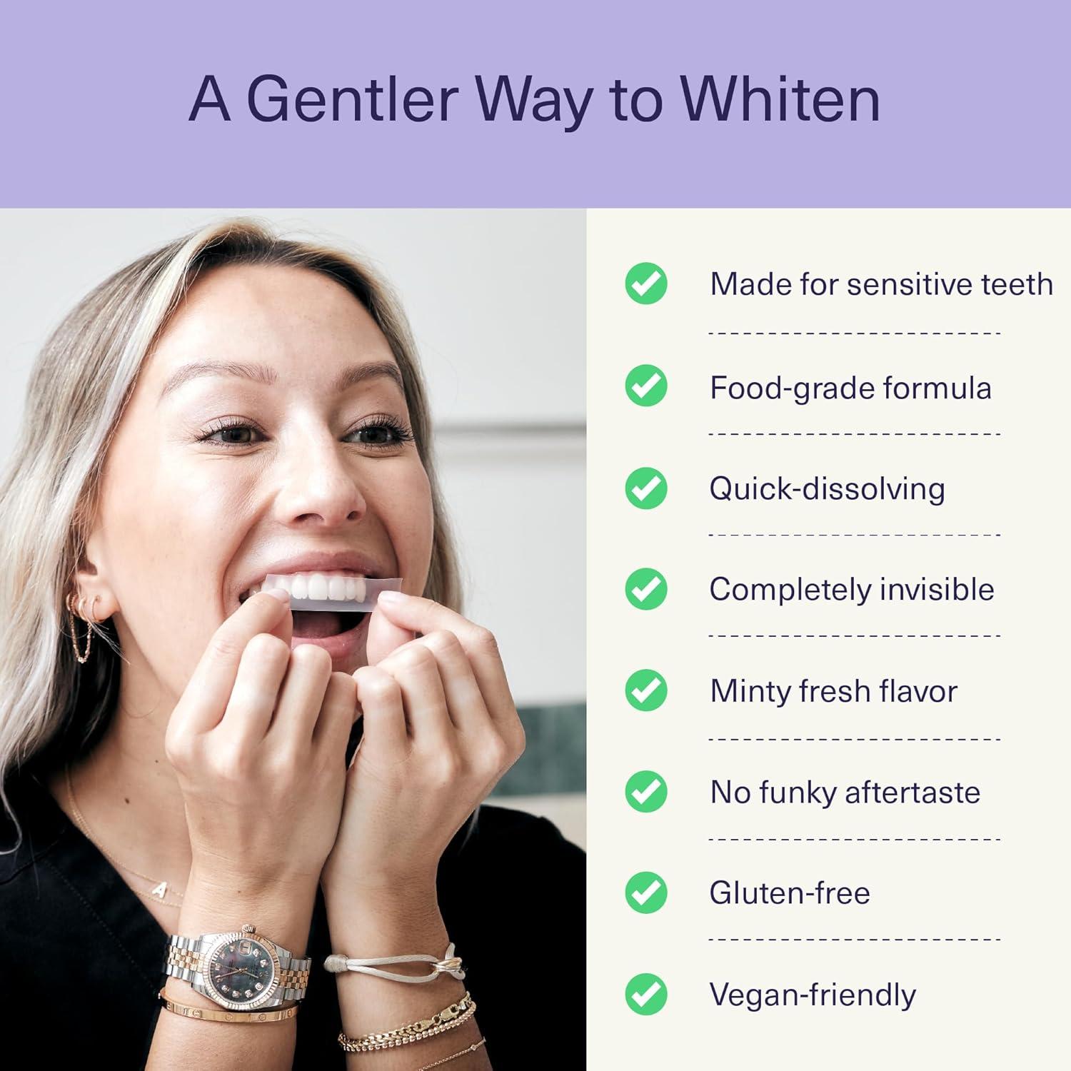 Tiras Blanqueadoras ELIMS Melt-Away para Dientes Sensibles - 14 Tiras