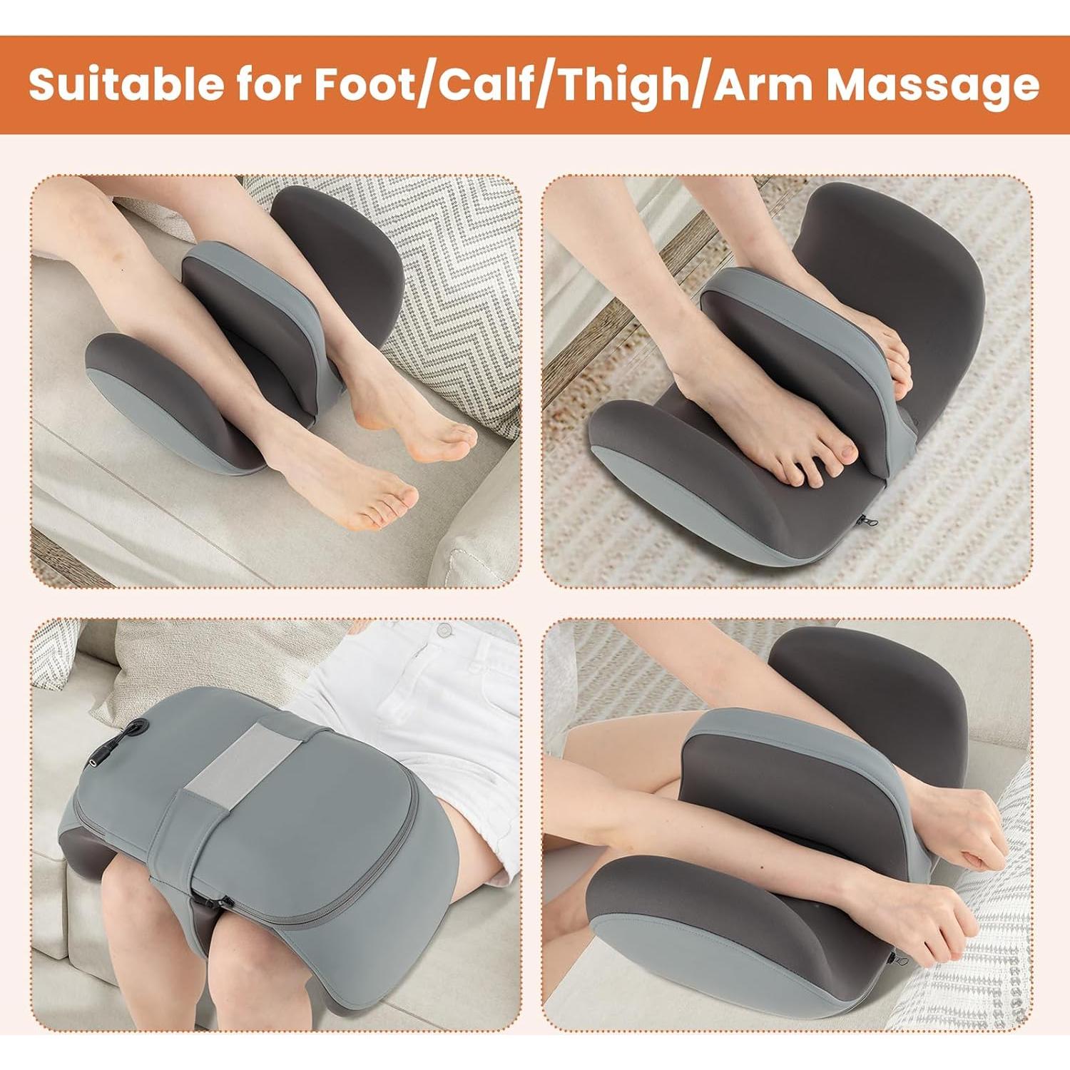 Masajeador de pies Giantex GT-10032US, 3 intensidades, calor