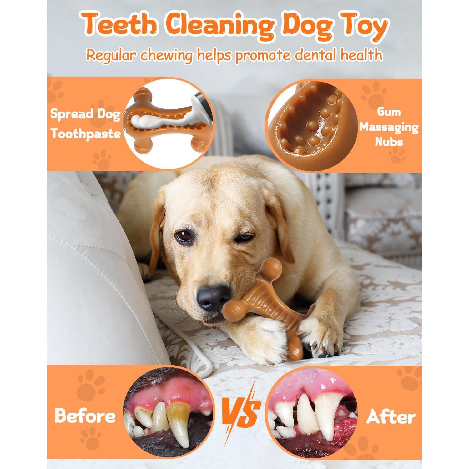 Juguete Interactivo para Perros KrauzPet - Nylon Indestructible