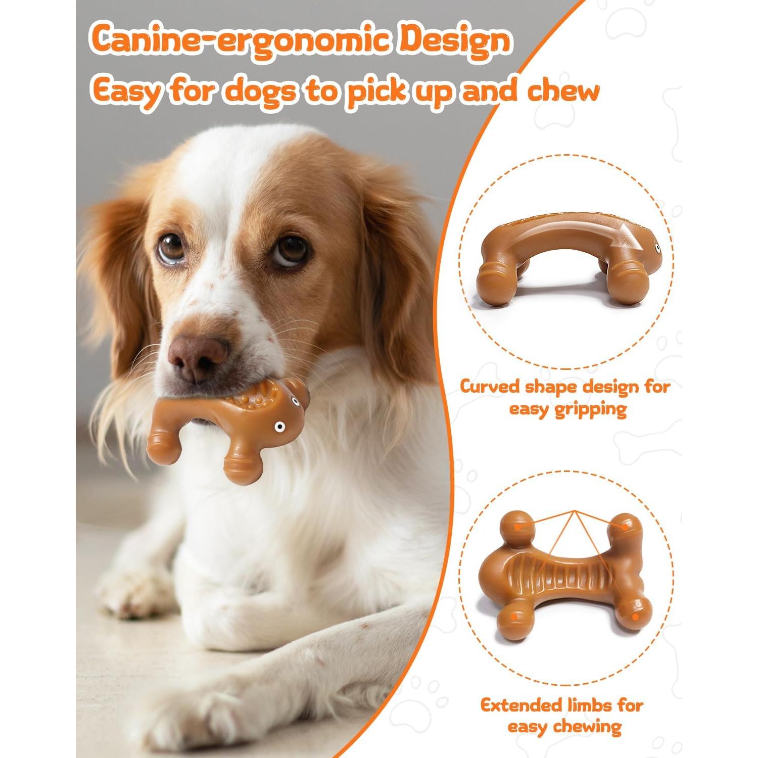 Juguete Interactivo para Perros KrauzPet - Nylon Indestructible