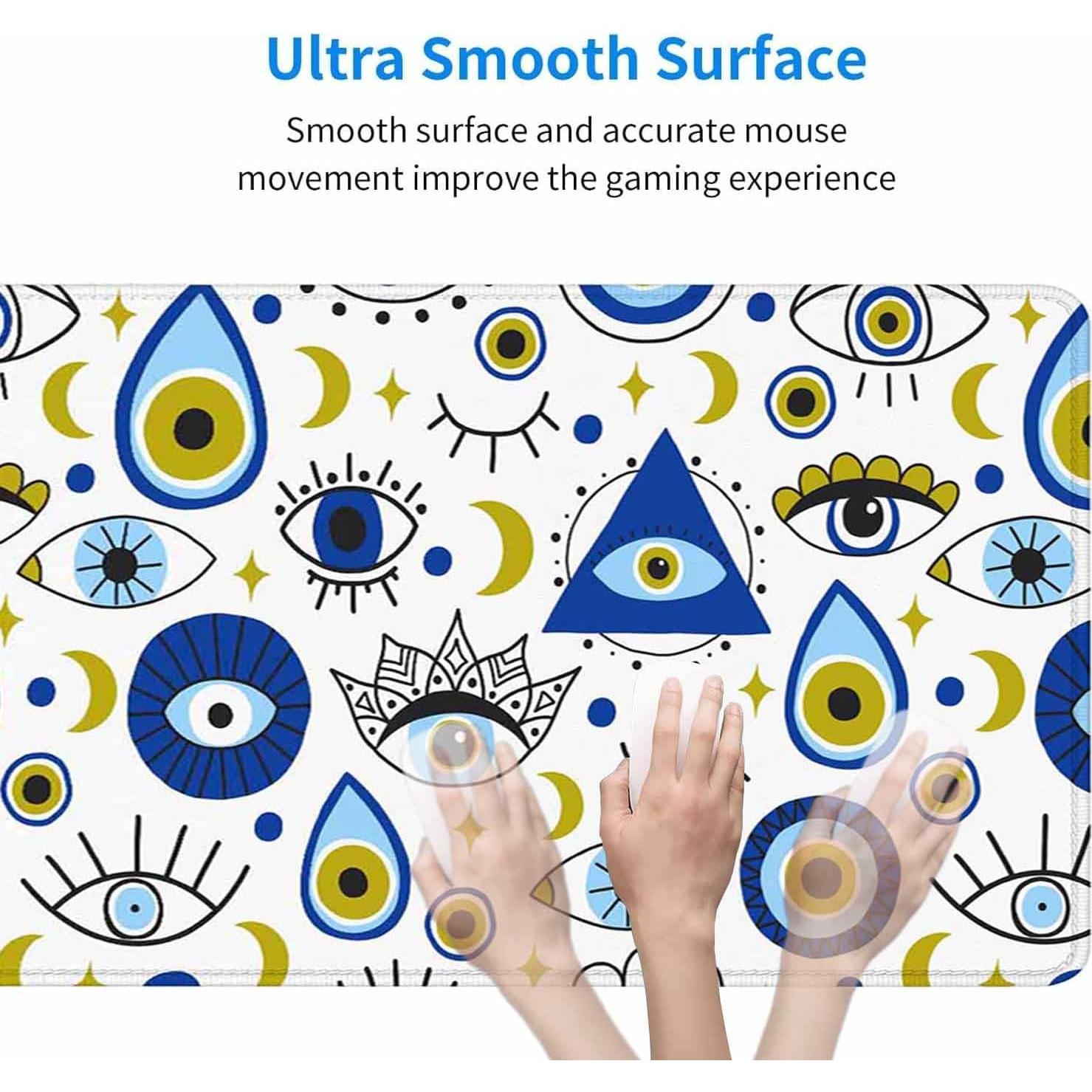 Alfombrilla de Ratón Grande Solekla 800mm x 300mm Antideslizante