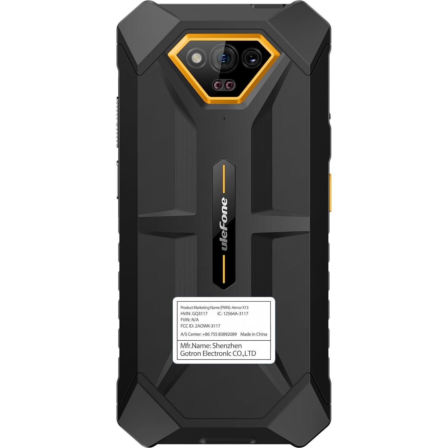 Ulefone Armor X13 Teléfono Rústico 4G Android 14 50MP 6.52"