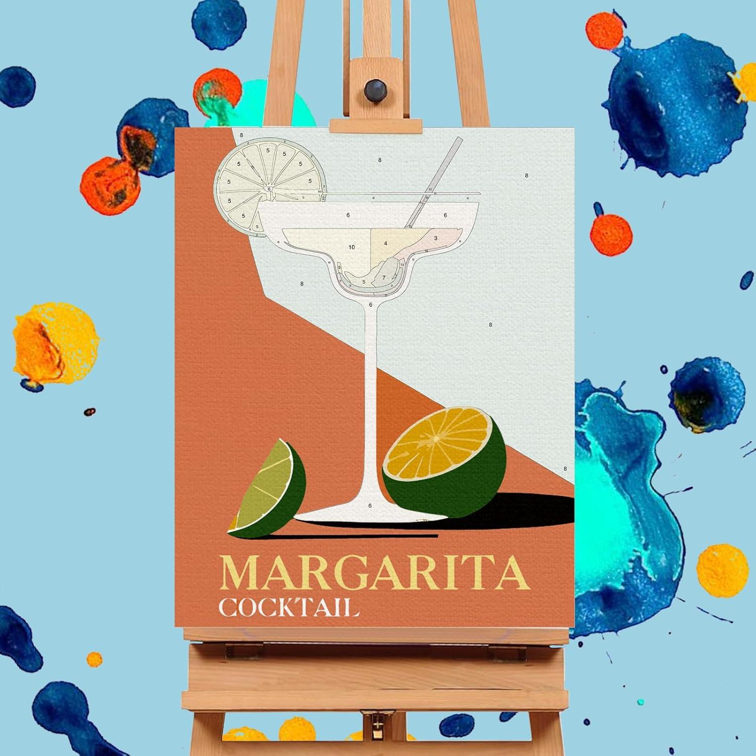 Kit de Pintura por Números Offito 6 Paquetes Adultos 20x25 cm