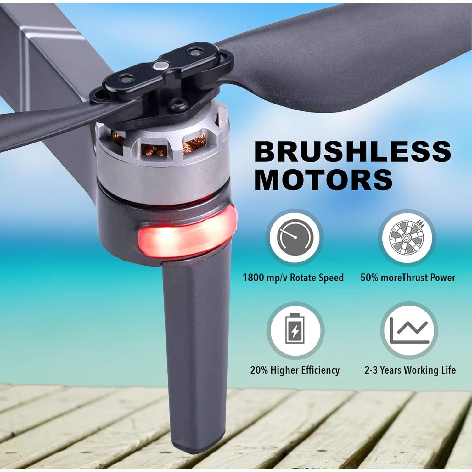 Dron Contixo F24 Pro 4K UHD Plegable con GPS y Estuche