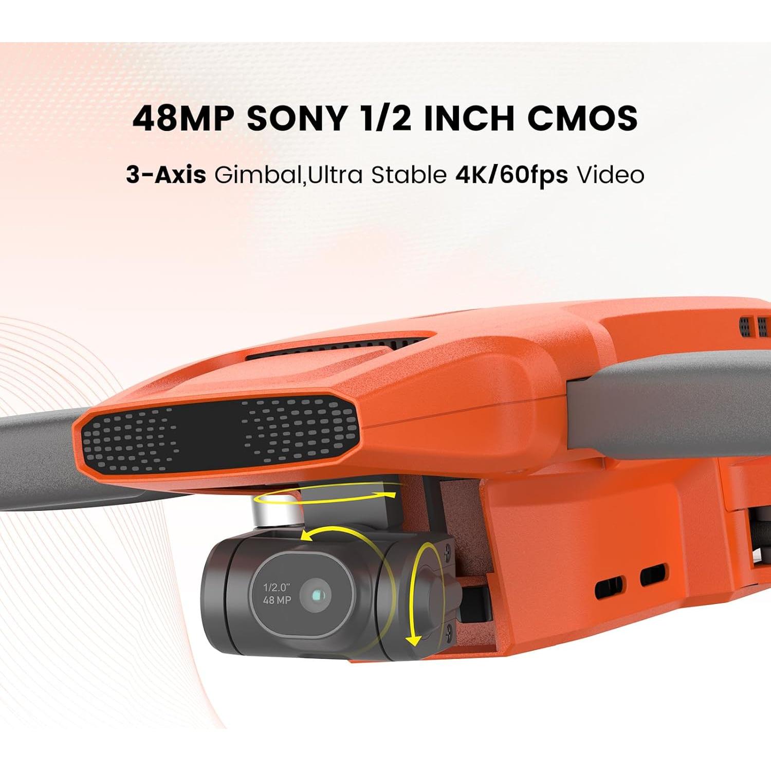 Dron FIMI Mini 3 con Cámara 4K, Gimbal 3 Ejes, 32min Vuelo