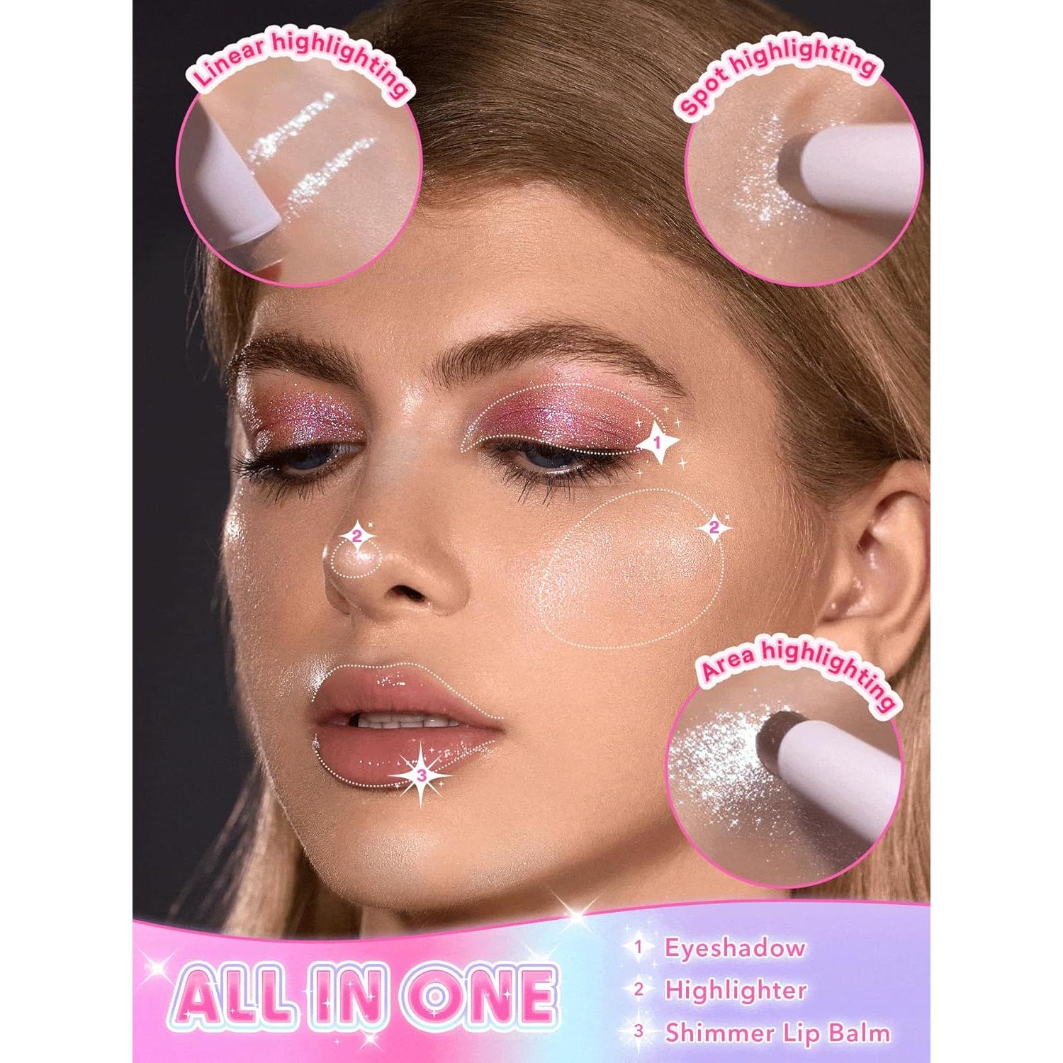 Sombra de Ojos SHEGLAM Crystal Jelly Glaze Stick Aura Blitz