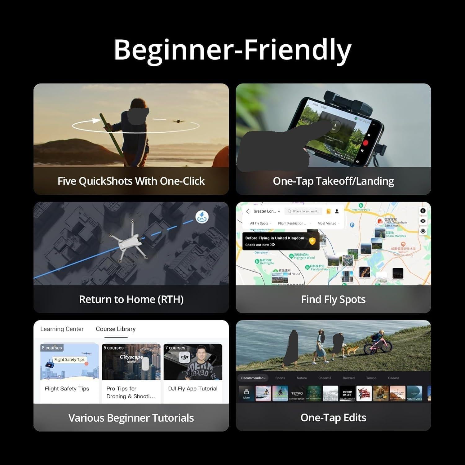 Drone DJI Mini 3 con Control Remoto y Accesorios Completo