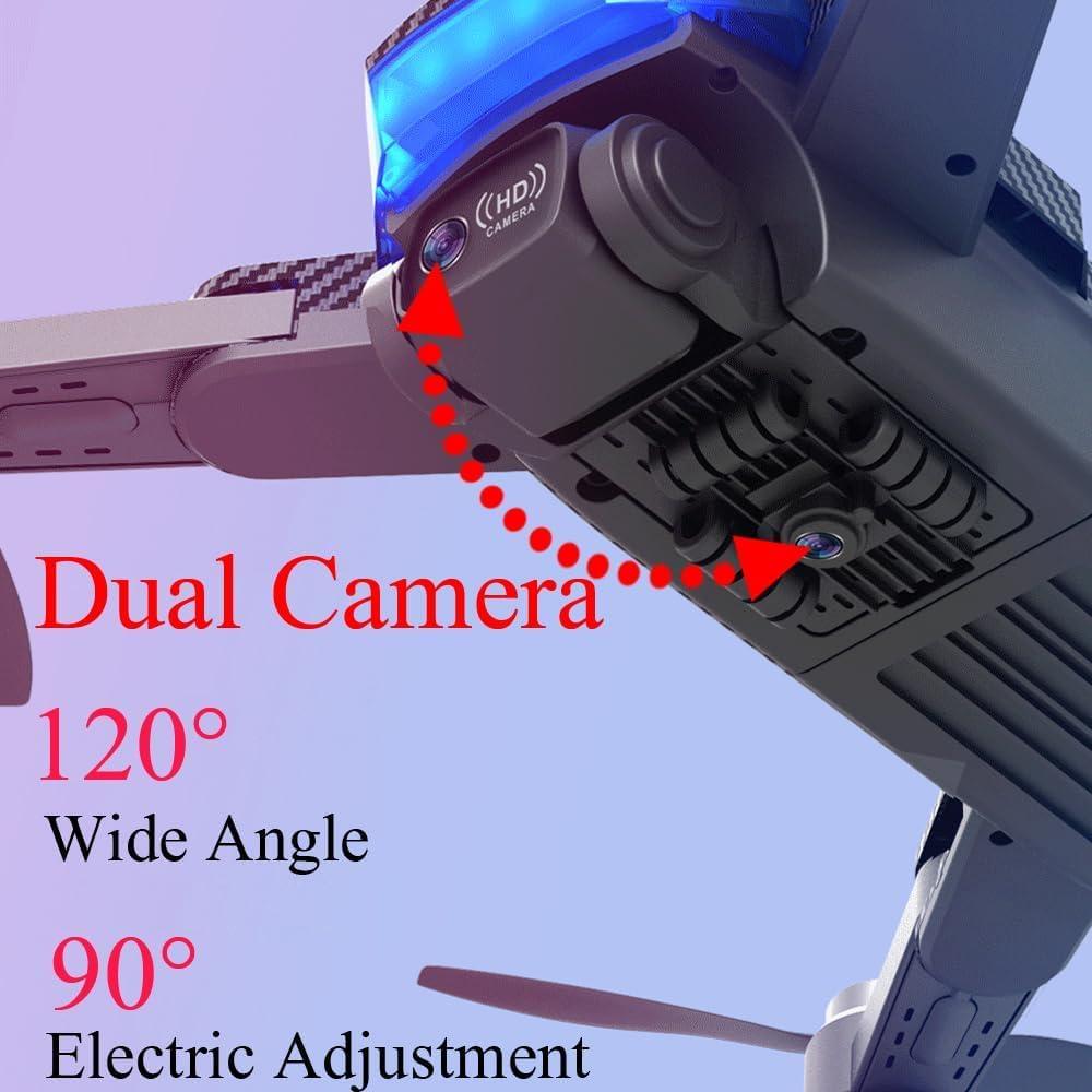 Dron Lozenge HJ90 MAX 4K con Evitación de Obstáculos y 2 Baterías