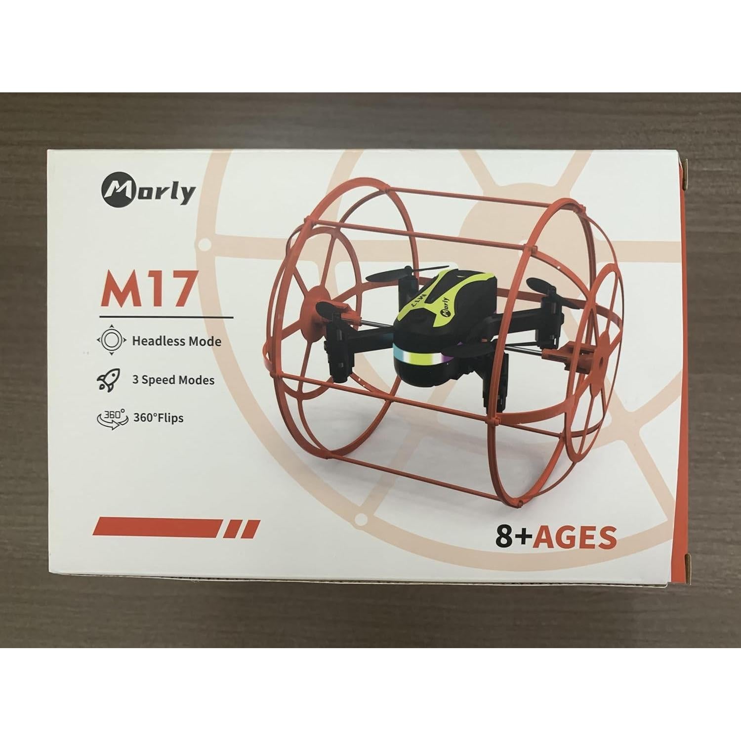 Dron Cuadricóptero Morlyrctooy M17 Mini RC Dual Tierra-Aire