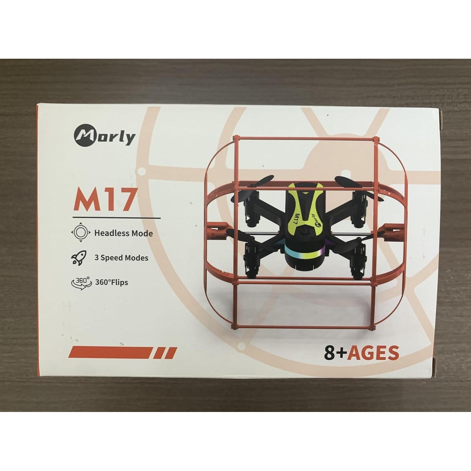 Dron Cuadricóptero Morlyrctooy M17 Mini RC Dual Tierra-Aire