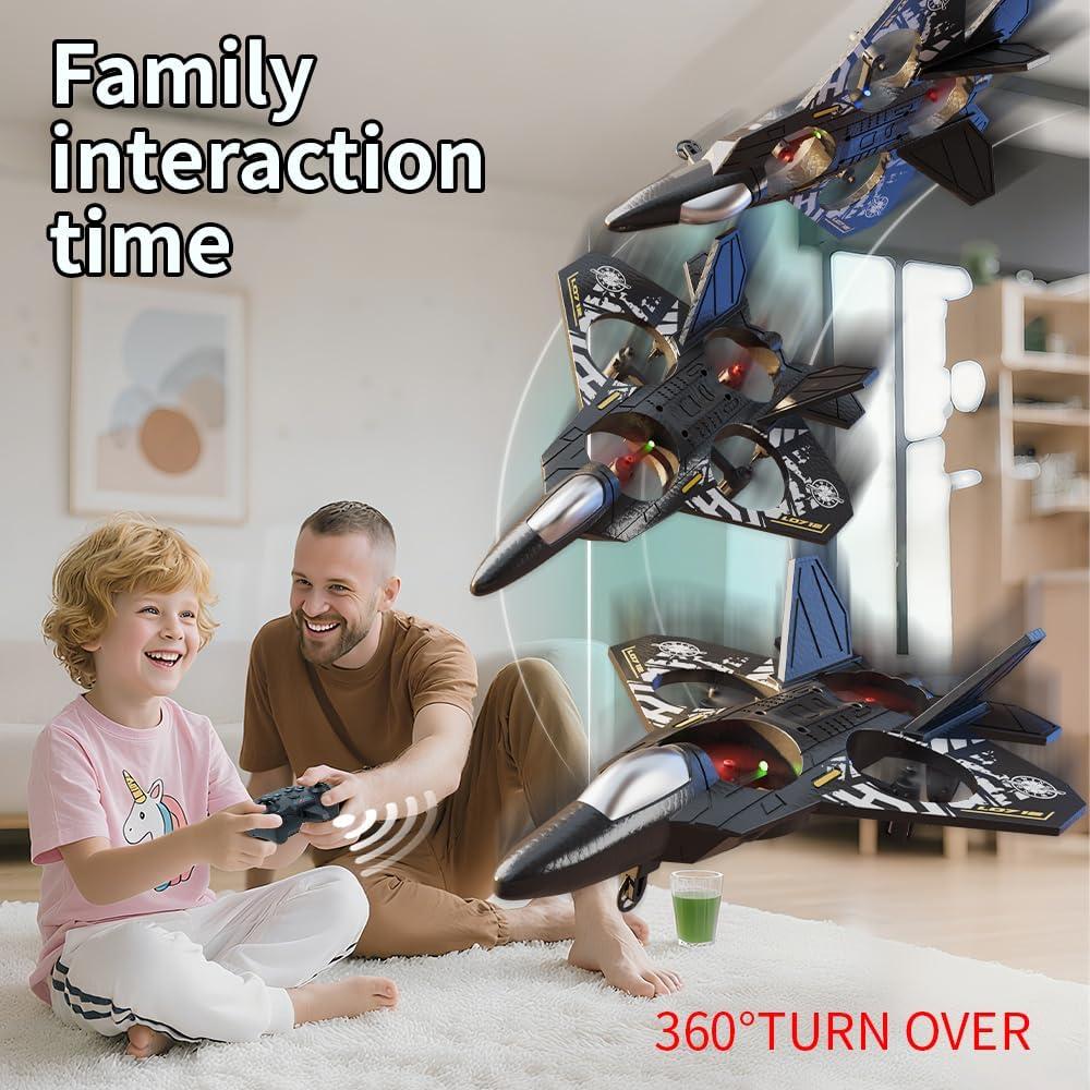 Avión RC XIAOYUSAN con Luz LED y Acrobacias 360°