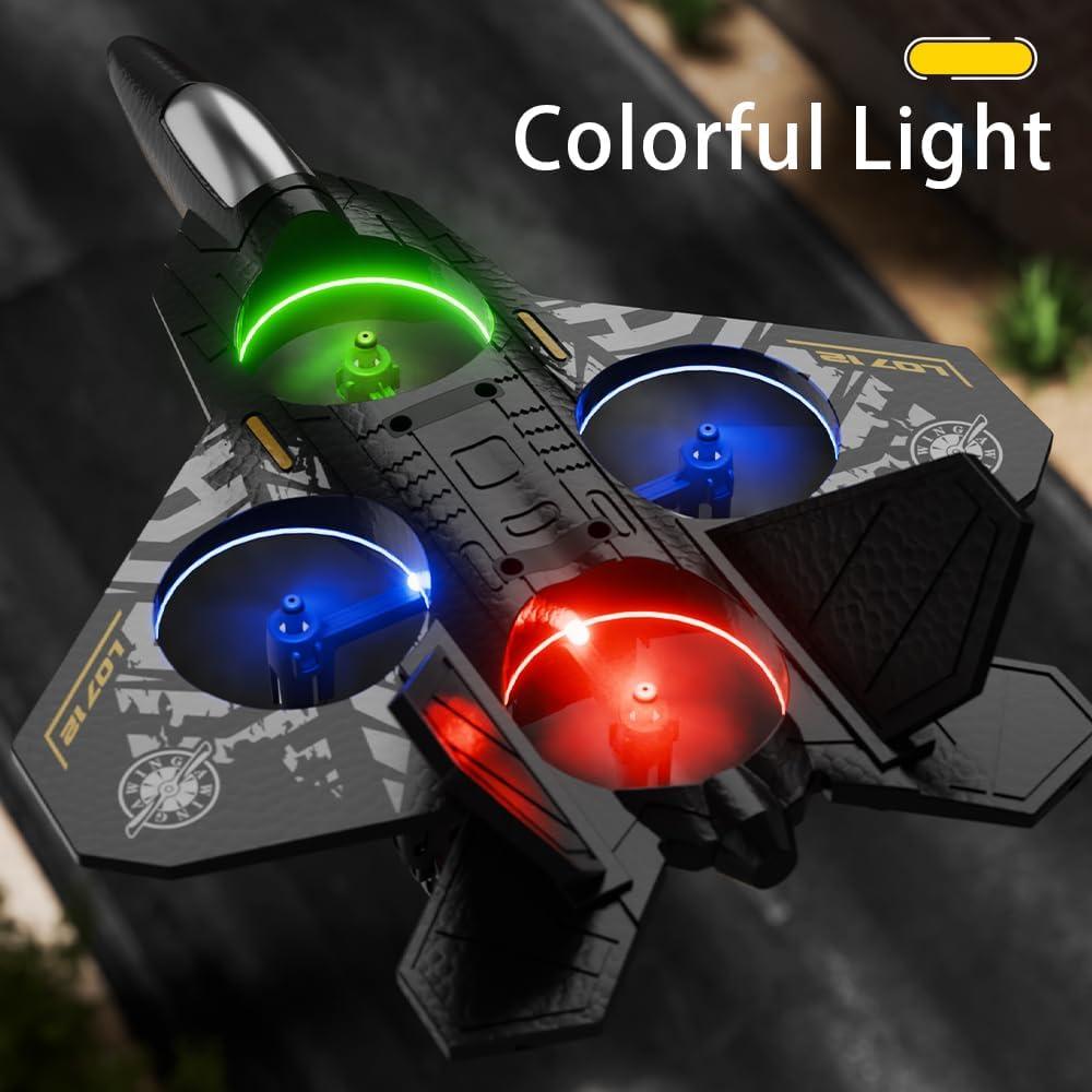 Avión RC XIAOYUSAN con Luz LED y Acrobacias 360°