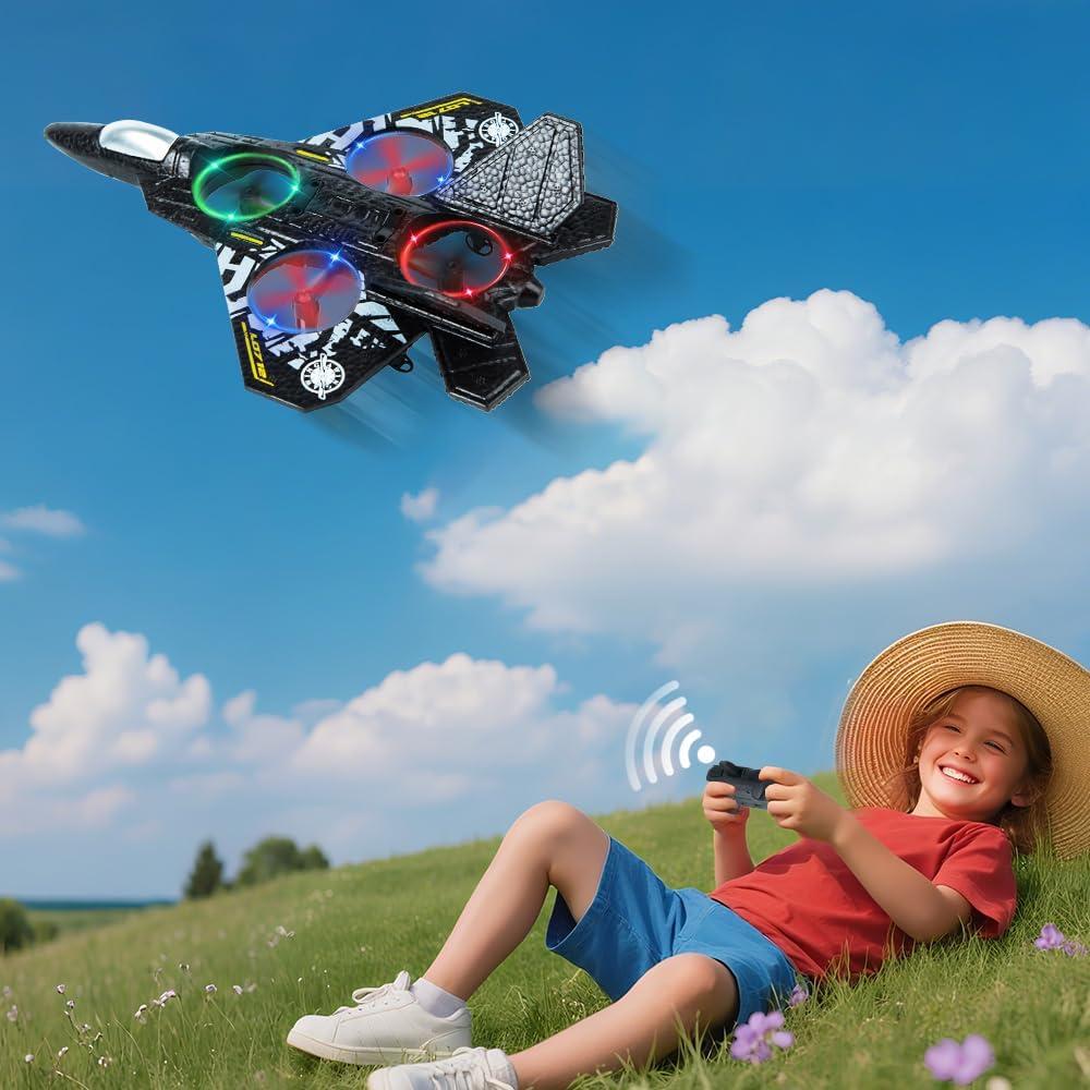 Avión RC XIAOYUSAN con Luz LED y Acrobacias 360°