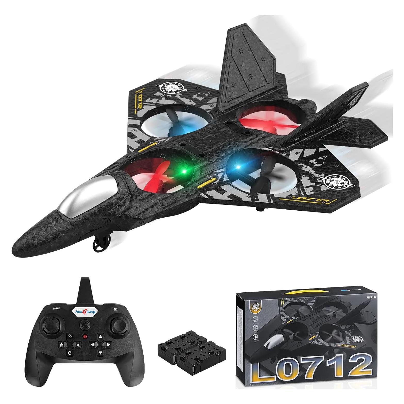 Avión RC Beffkkip L0712 Control Remoto 35.3cm para Niños