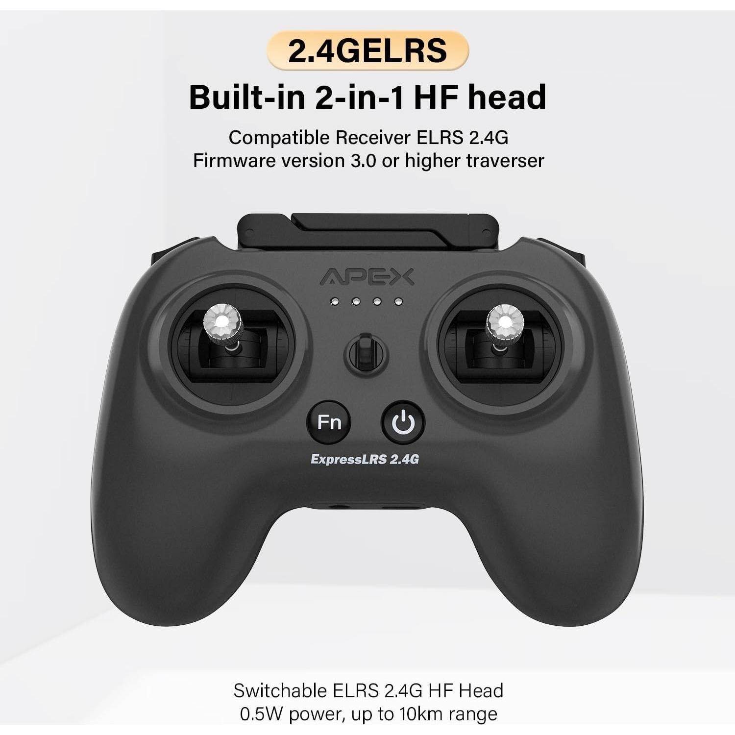 Transmisor de Radio APEX G-129 FPV 2.4G 500mW 2000mAh