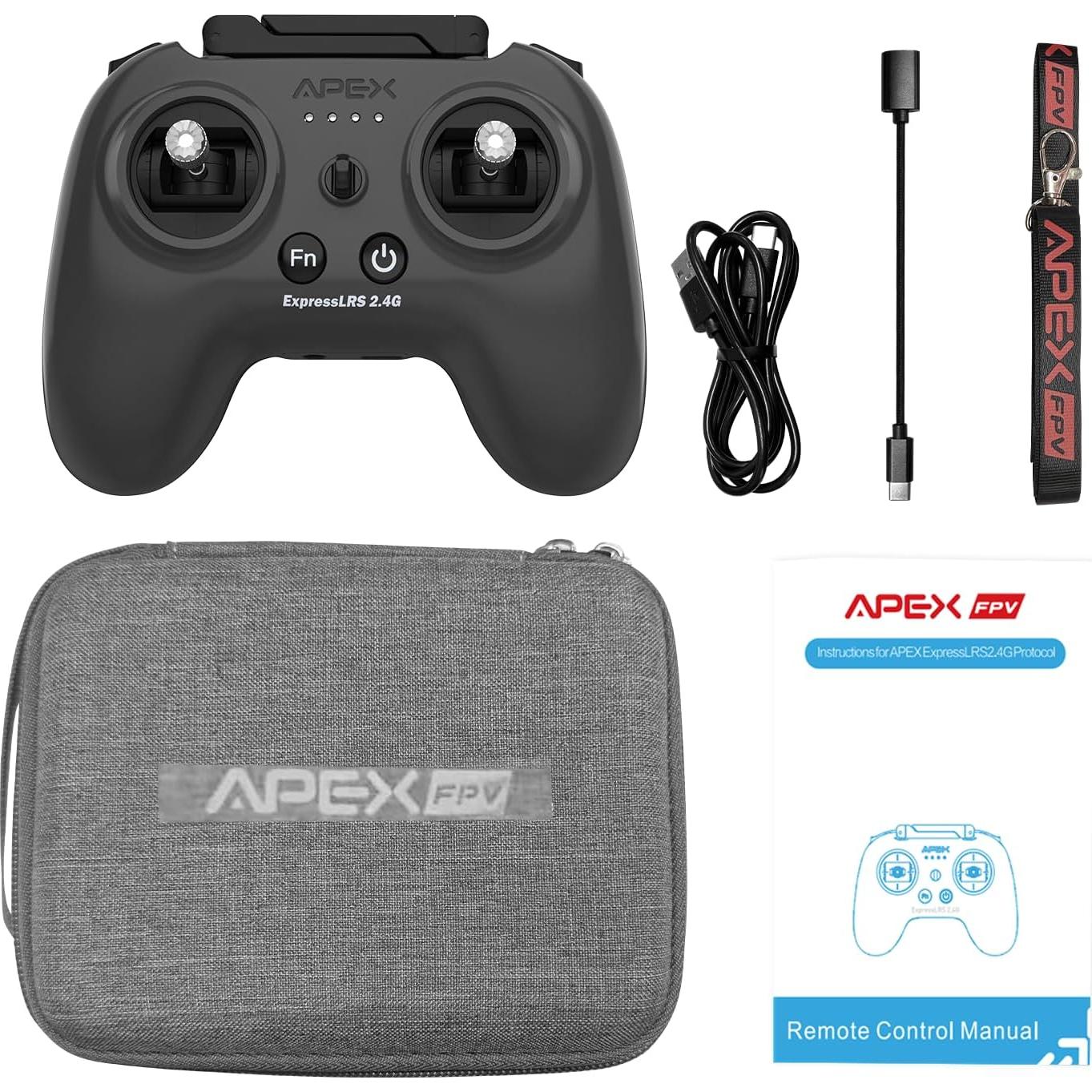 Transmisor de Radio APEX G-129 FPV 2.4G 500mW 2000mAh