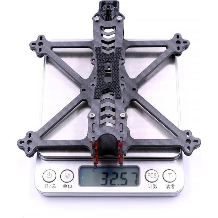 Marco Cuadricóptero Usmile Fi-135-O4 Carbono 135mm para DJI O4