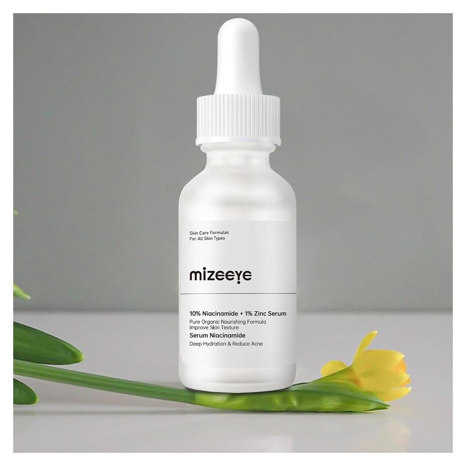 Suero Facial Niacinamida 10% + Zinc 1% MIZEEYE 80g