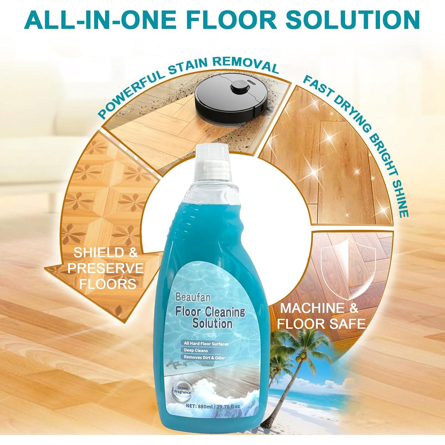 Limpiador Concentrado para Pisos Beaufan 200X Aroma Océano 1L