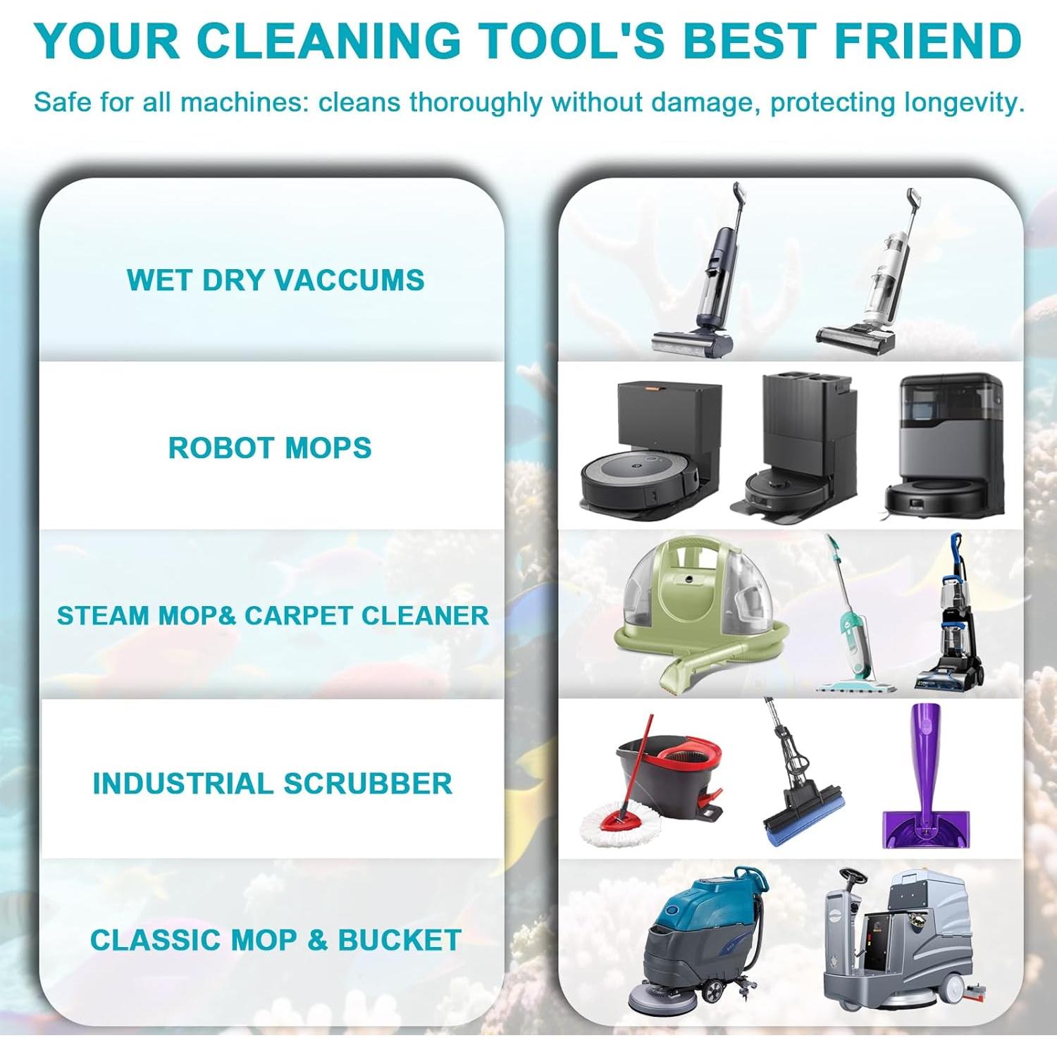 Limpiador Concentrado para Pisos Beaufan 200X Aroma Océano 1L