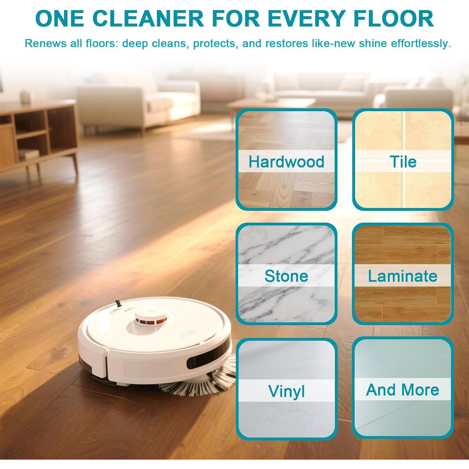 Limpiador Concentrado para Pisos Beaufan 200X Aroma Océano 1L