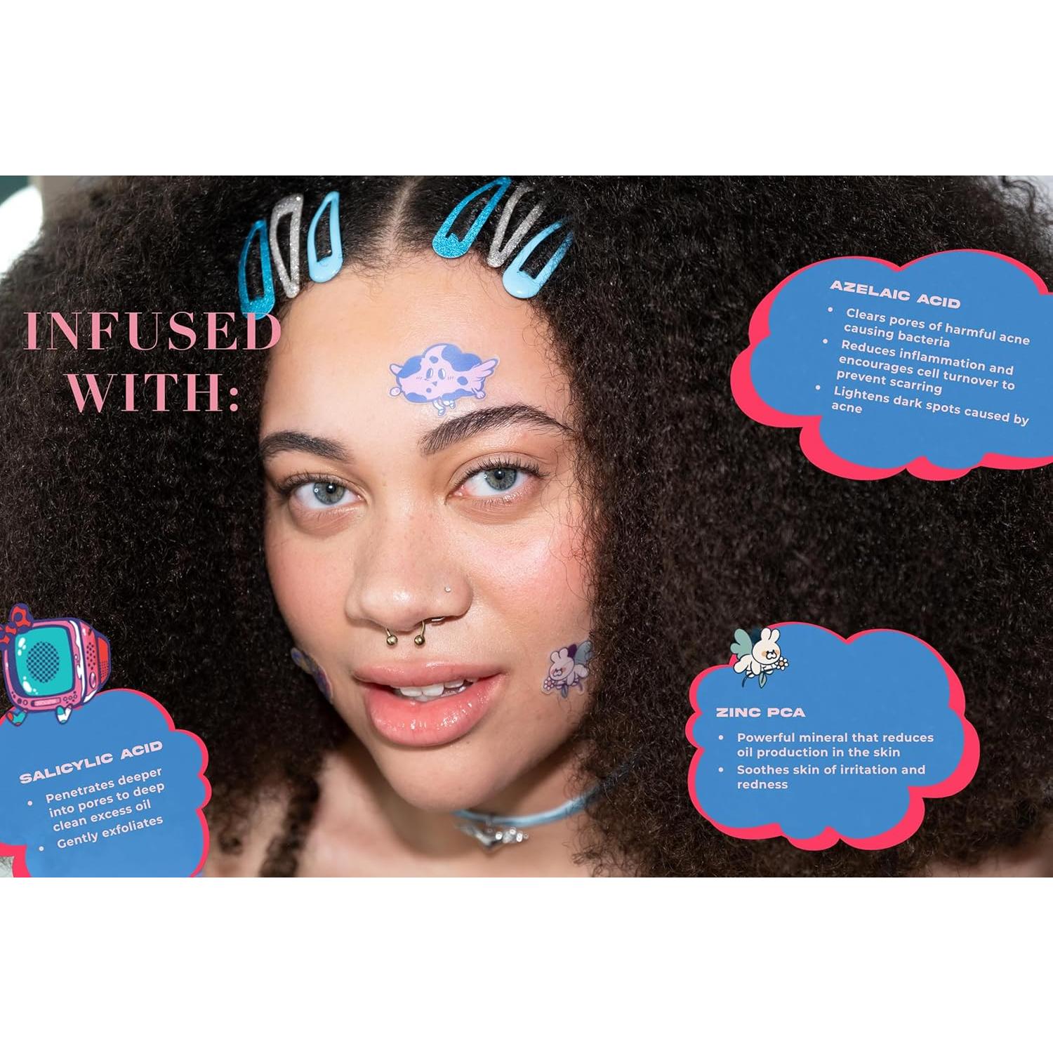 Parche Hidrocoloide Plumpie para Acné - 36 Piezas Vegano