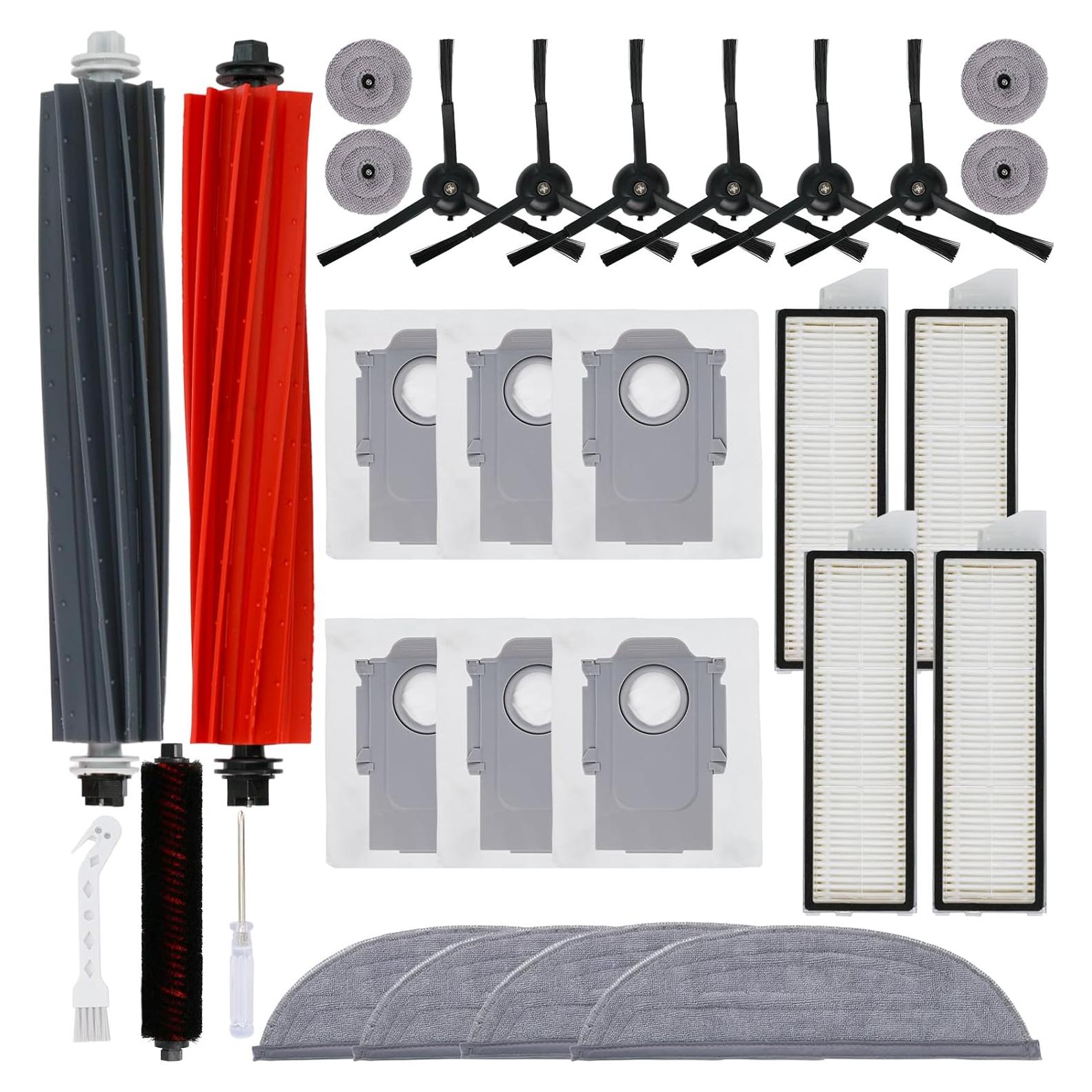 Kit 29 Piezas Accesorios Aspiradora Roborock S8 Max/S8 MaxV