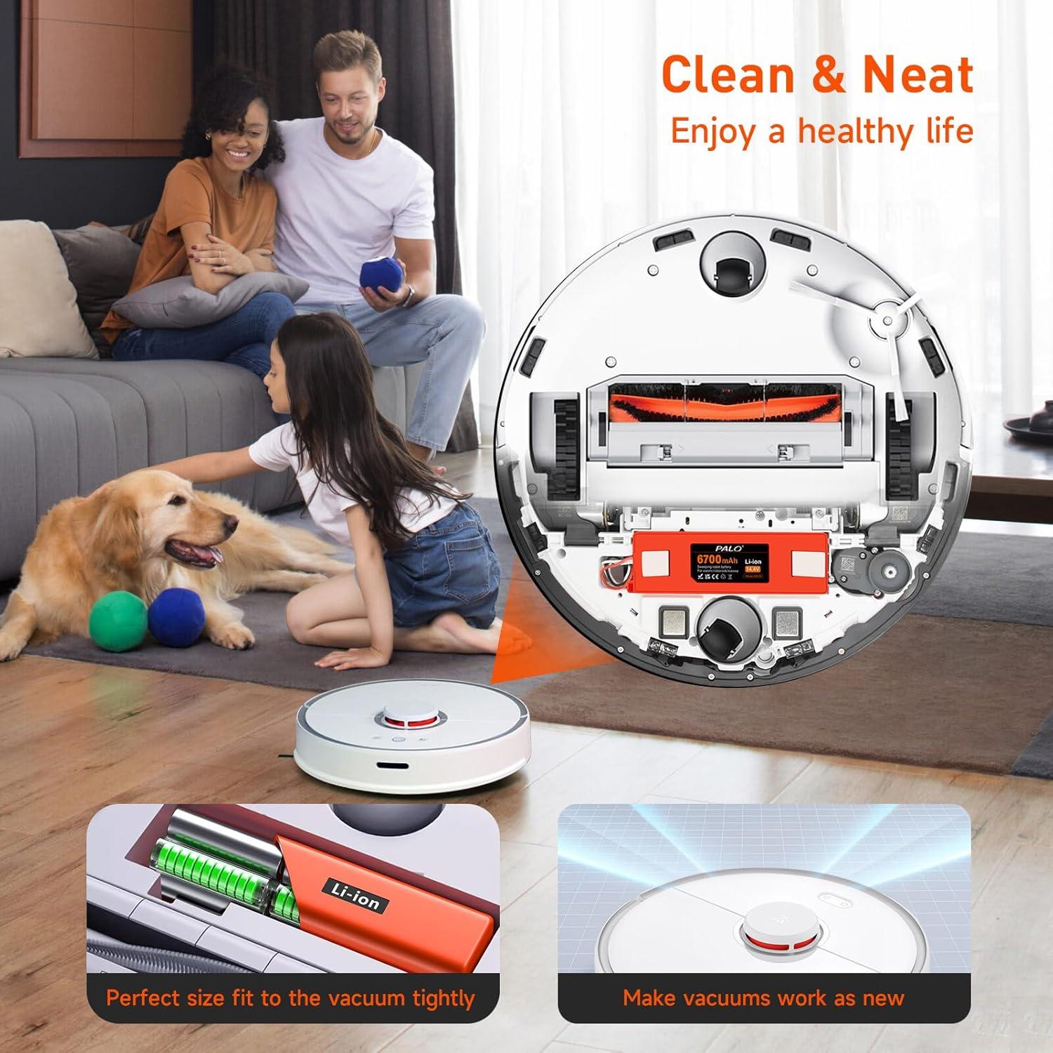 Batería de Reemplazo Palowextra 14.4V 6700mAh para Roborock
