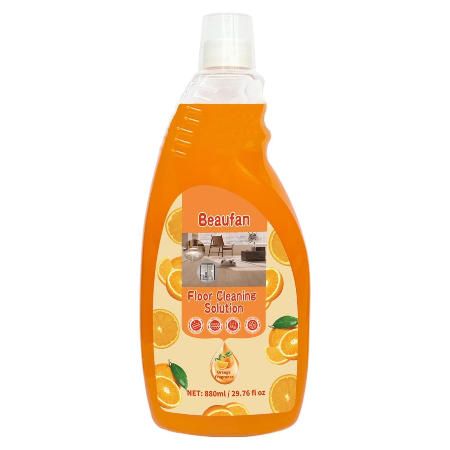 Limpiador Concentrado para Pisos Beaufan 875 ml Aroma Naranja