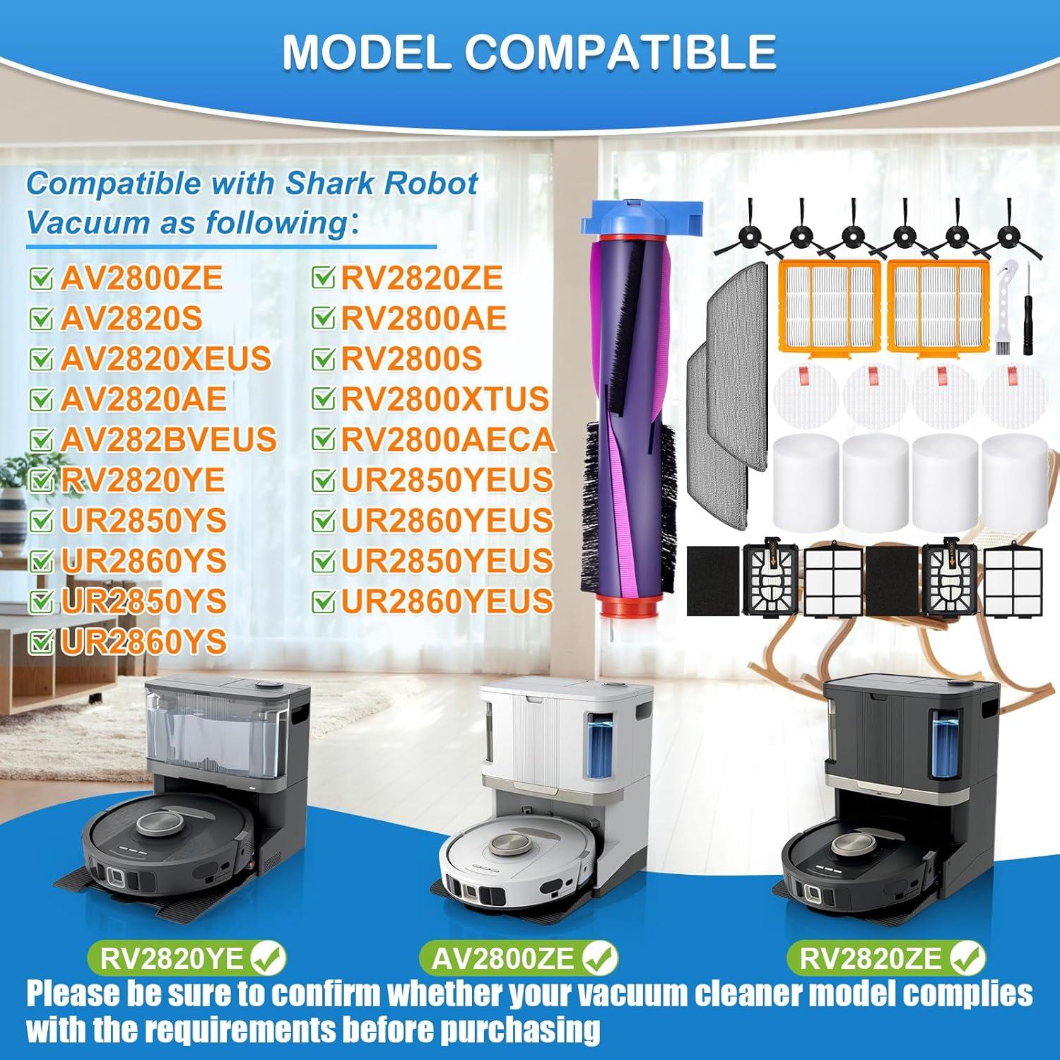 Paquete de Reemplazo Estelife para Aspiradora Robot Shark RV2820