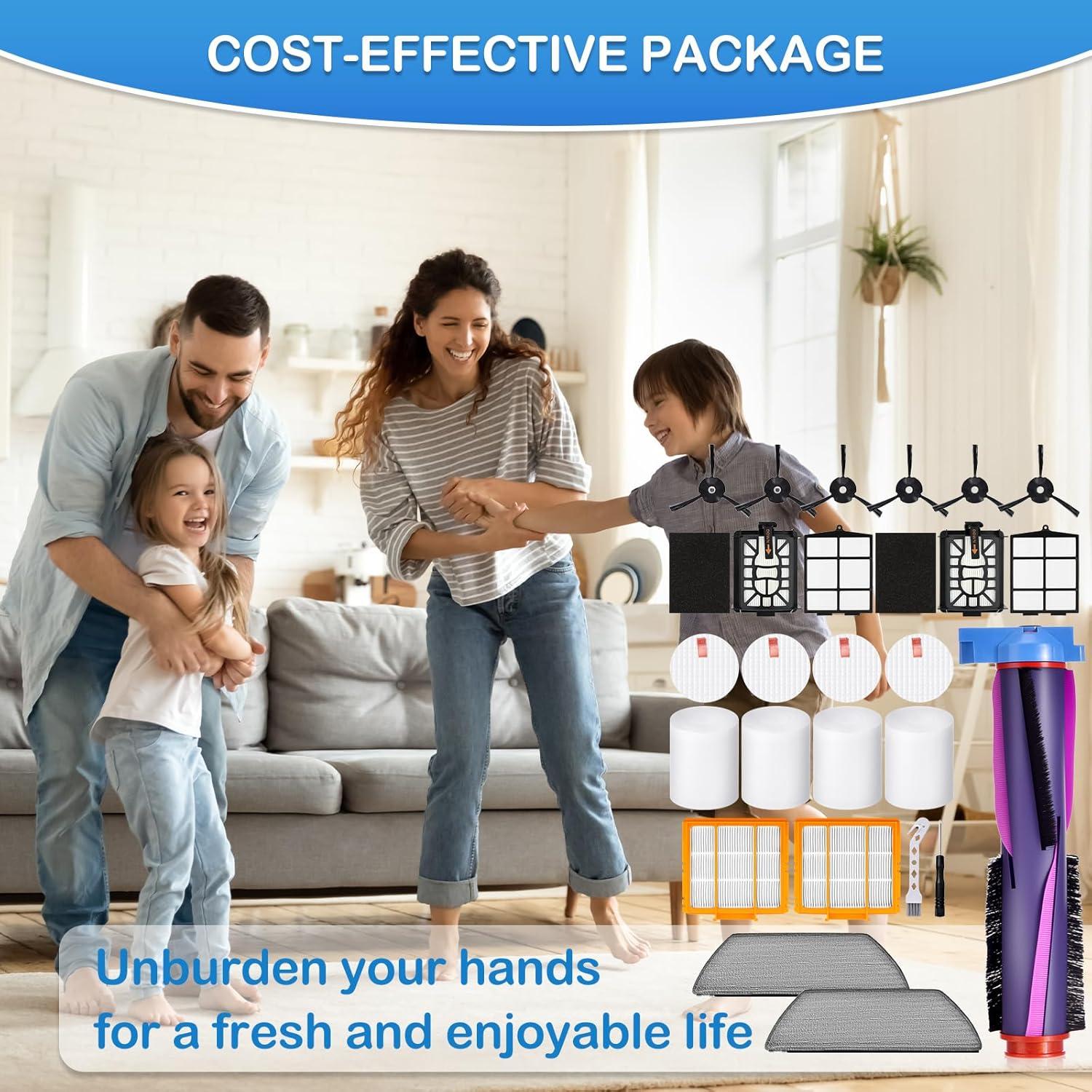 Paquete de Reemplazo Estelife para Aspiradora Robot Shark RV2820