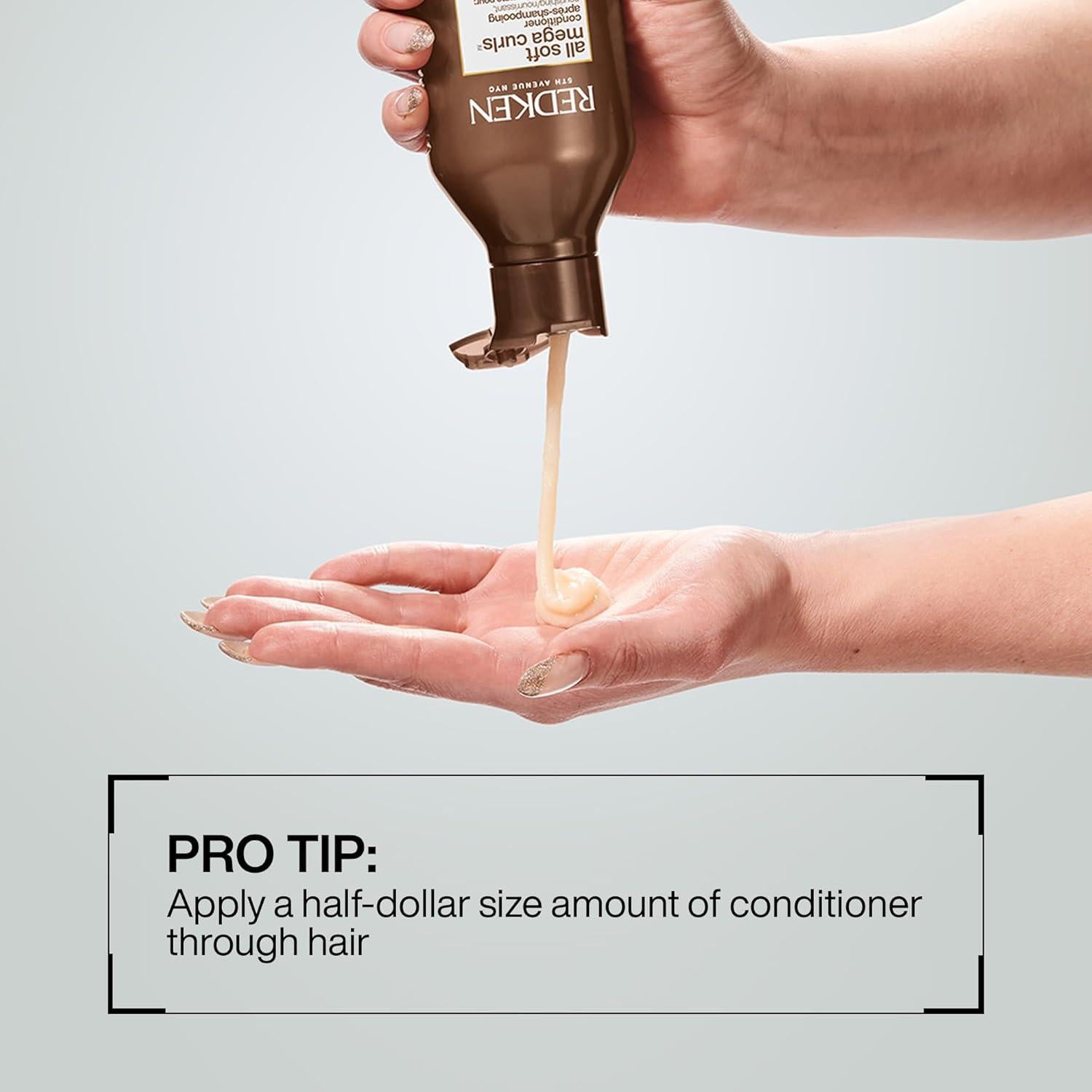 Acondicionador Redken All Soft Mega Curls 320g - Hidratación Rizos Secos