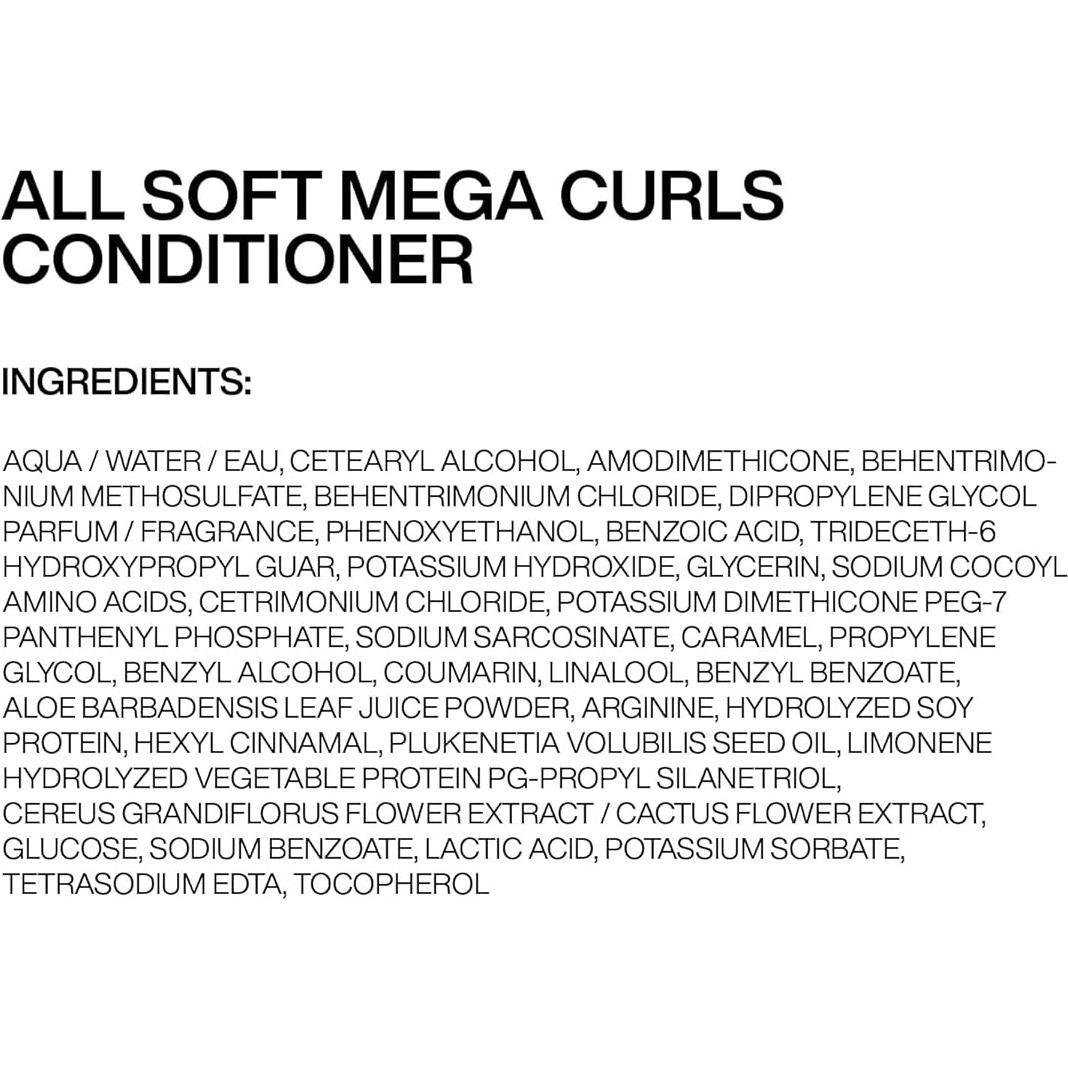 Acondicionador Redken All Soft Mega Curls 320g - Hidratación Rizos Secos