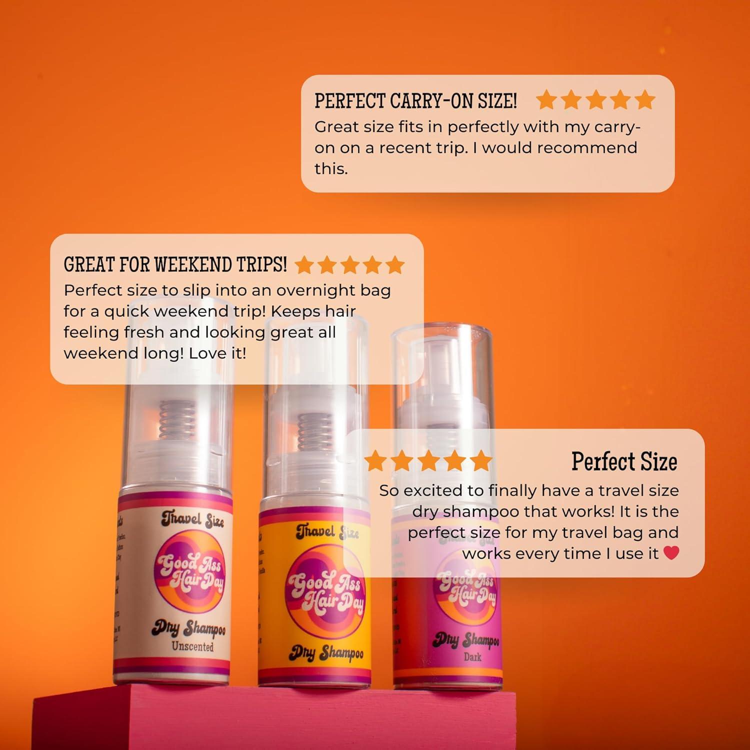 Champú Seco Natural A Good Ass Day 30g - Oscuro