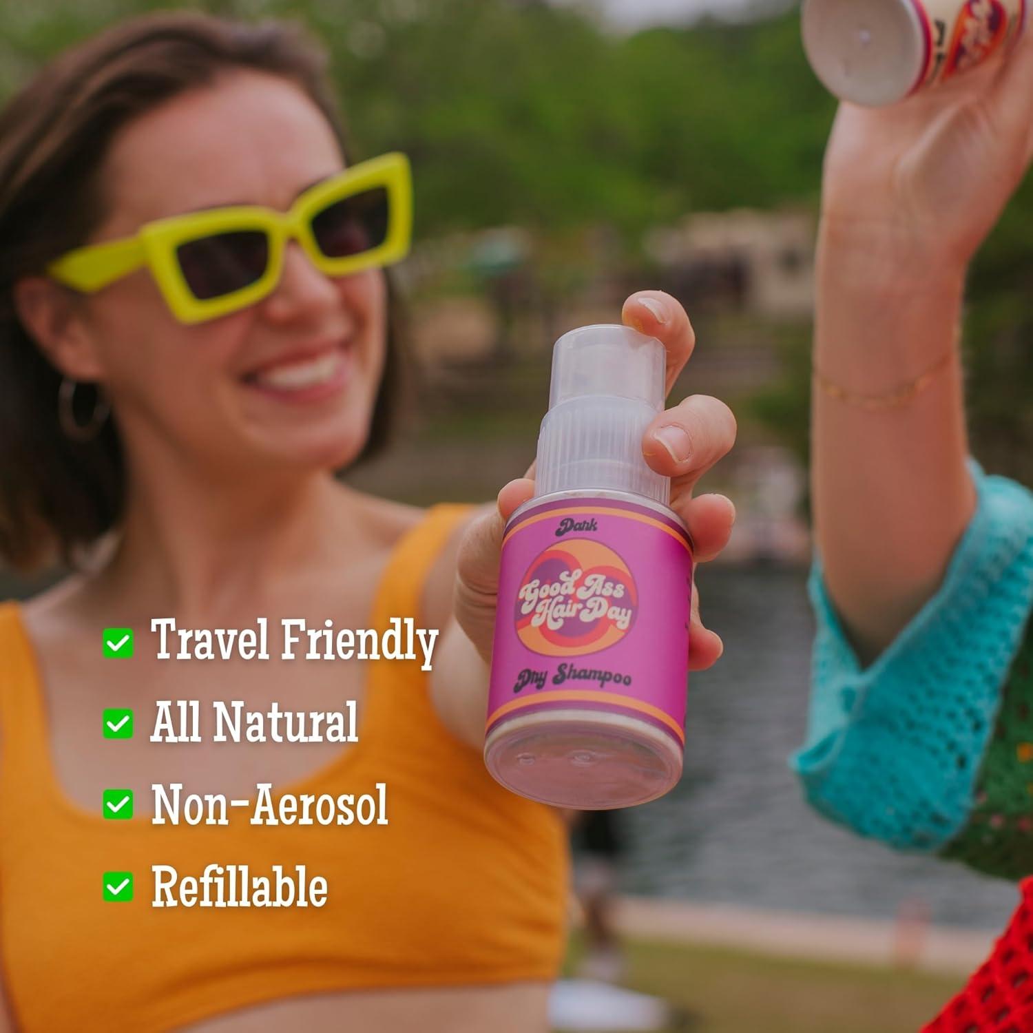 Champú Seco Natural A Good Ass Day 30g - Oscuro