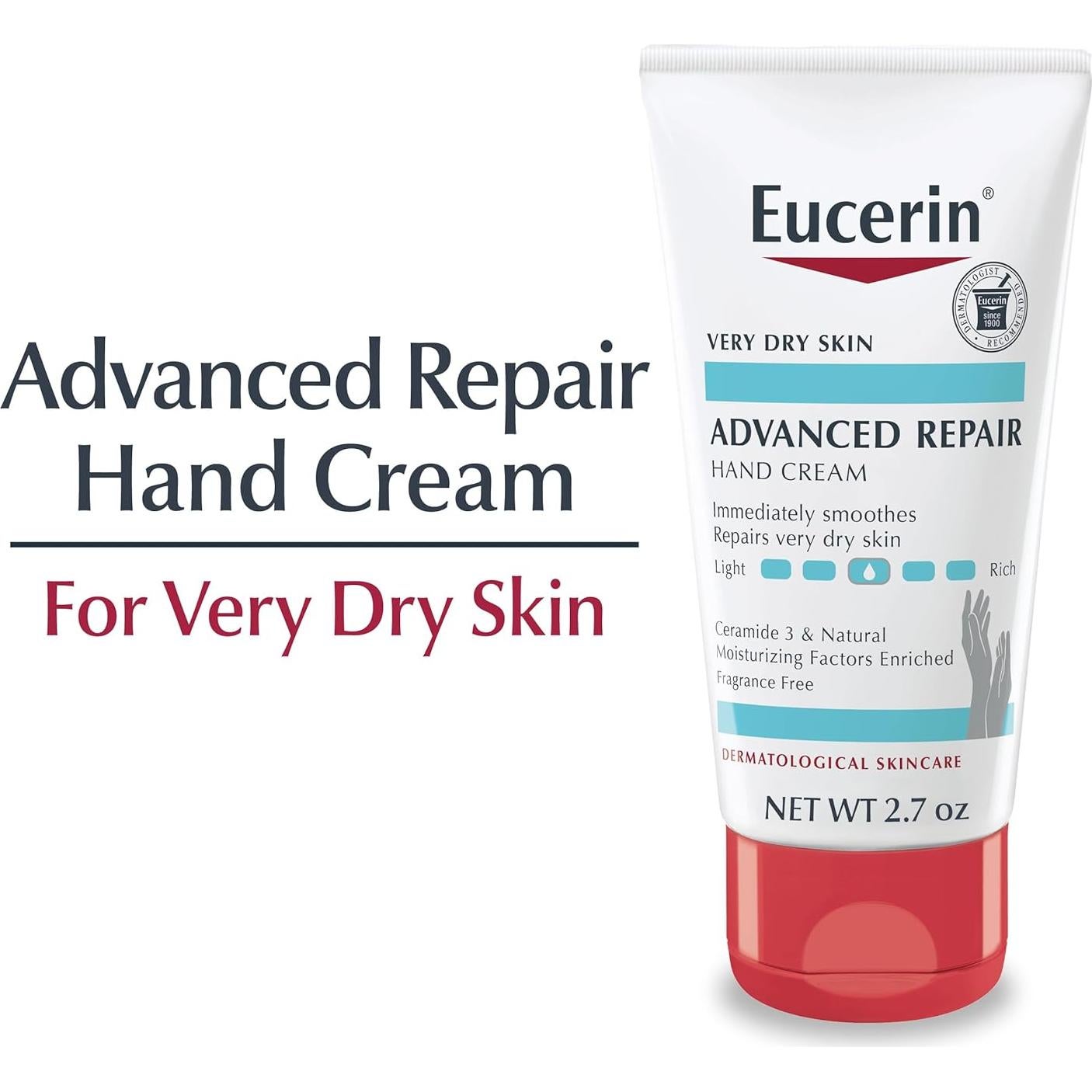 Crema de Manos Eucerin Advanced Repair 76.5 g Sin Fragancia