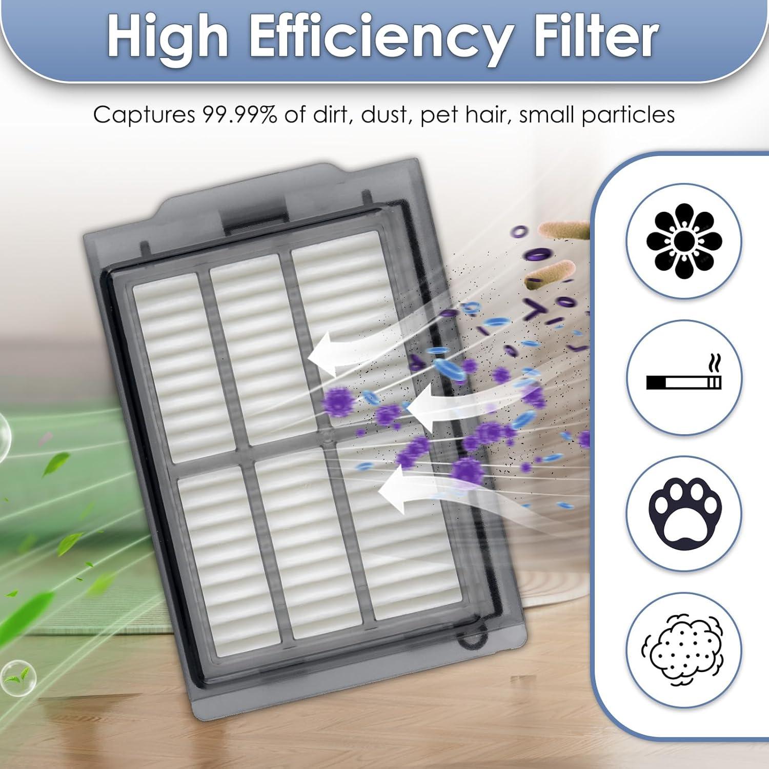 Kit de Repuestos MIBUMIKI para Robot iRobot Plus 505 Combo