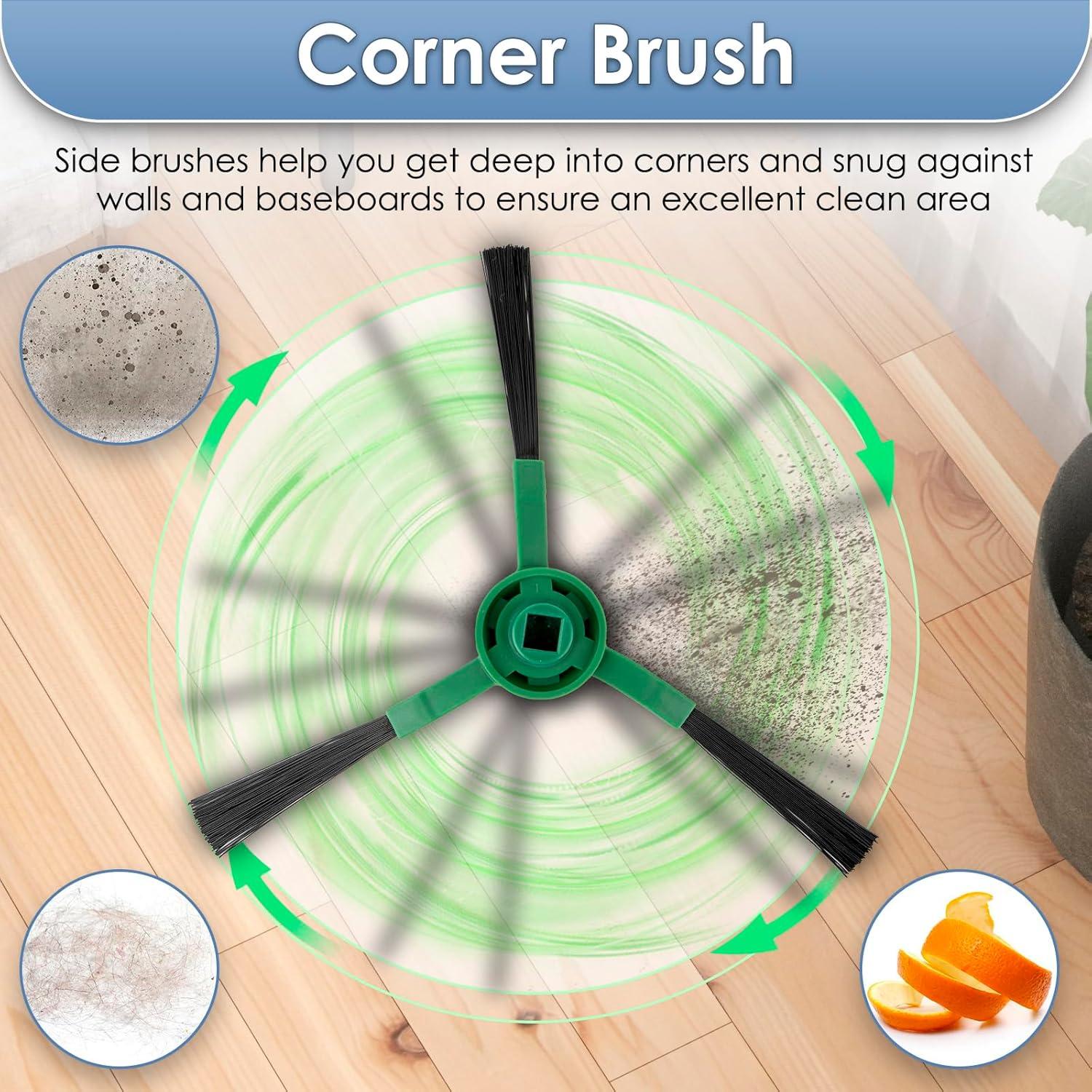 Kit de Repuestos MIBUMIKI para Robot iRobot Plus 505 Combo