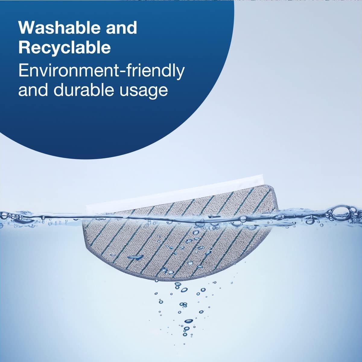 Paño de Mopa Lavable ECOVACS para DEEBOT N20 Plus - 3 Unidades