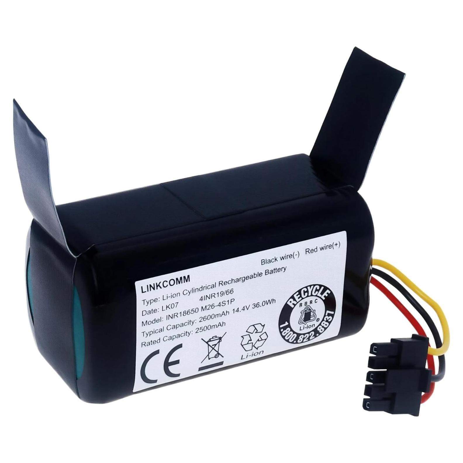 Batería de Reemplazo Li-ion 14.4V 2600mAh para Xiaomi Mi Robot Vacuum Mop 2 Lite