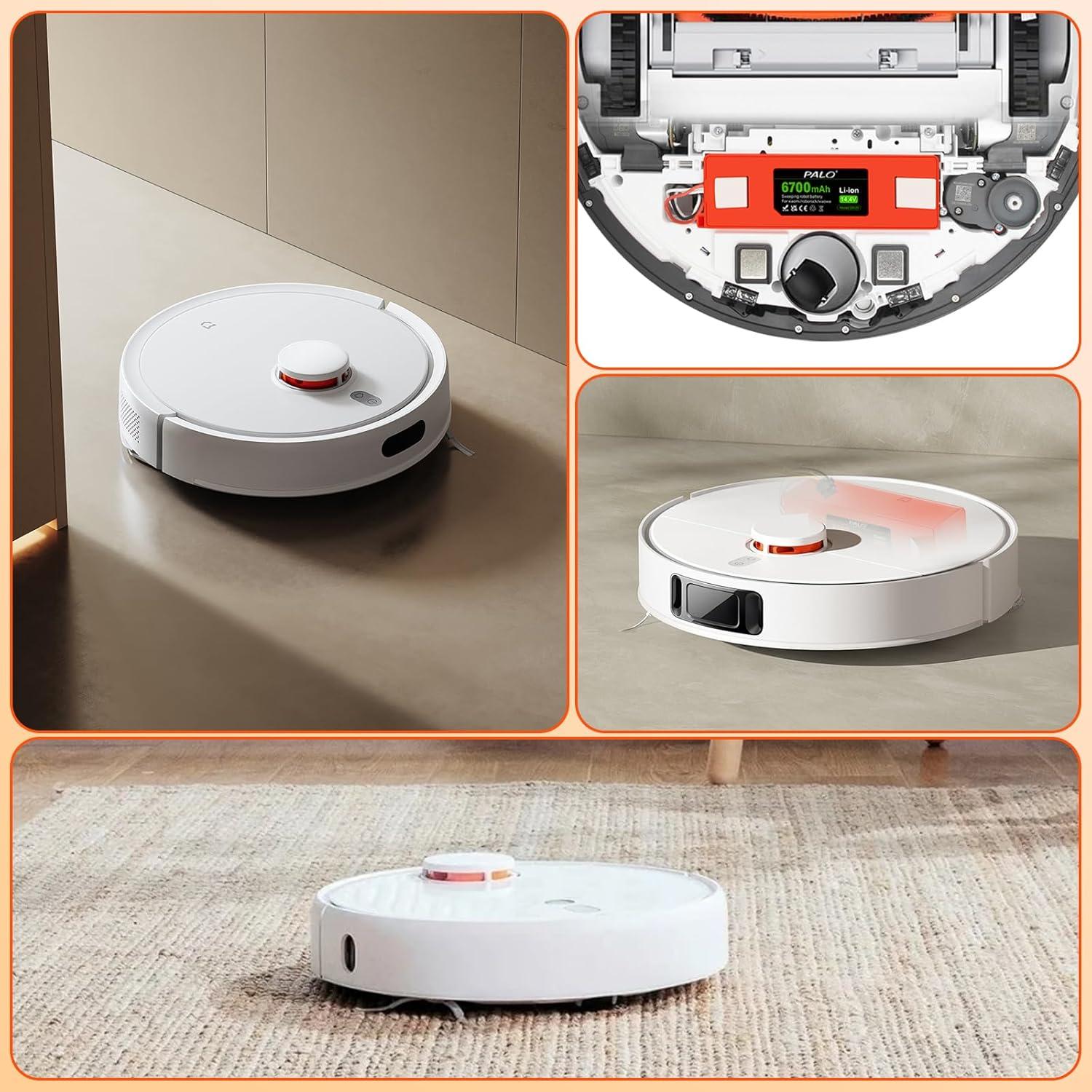 Batería de Reemplazo Li-ion 6700mAh para Roborock S4 S5 S6 S7