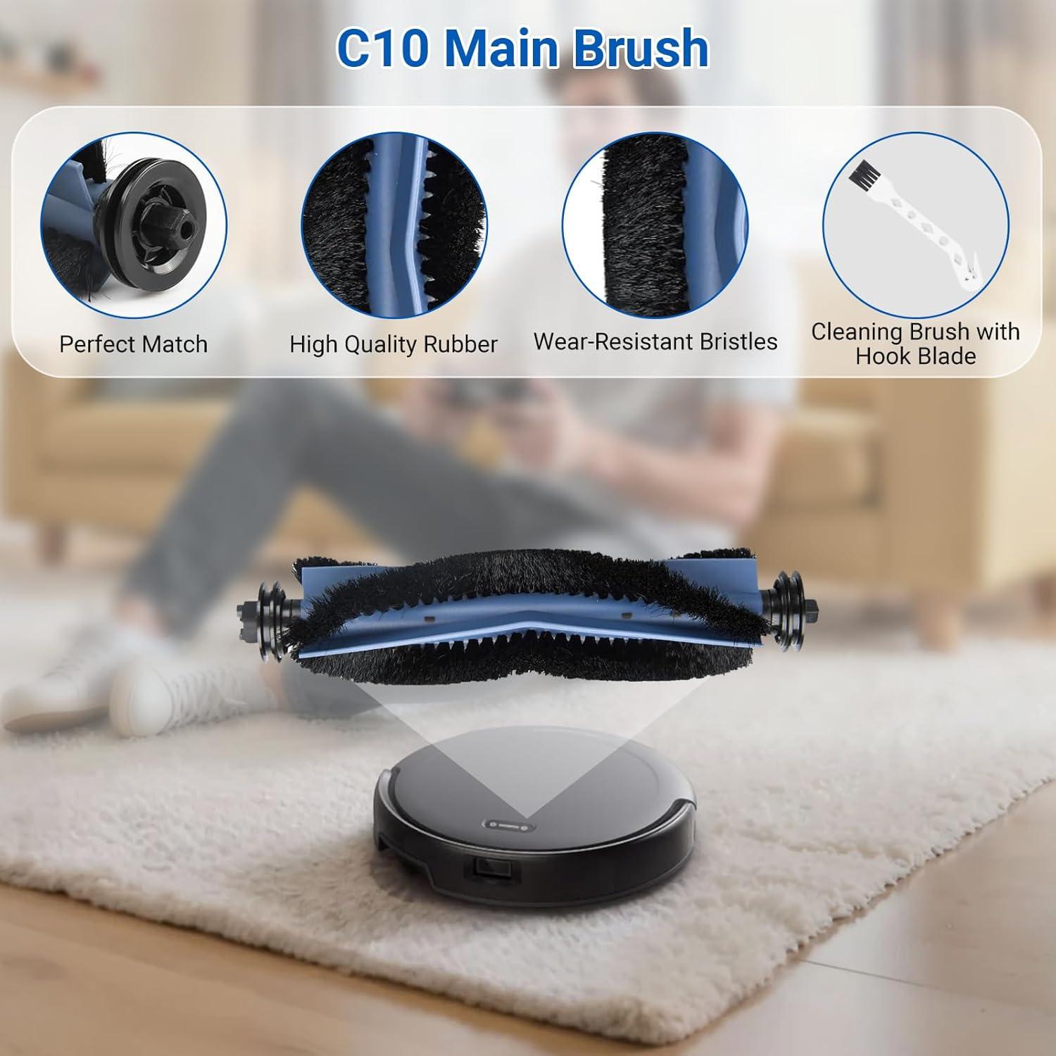 Kit de Accesorios 32 Piezas Eufy C10 - Filtros, Cepillos y Más