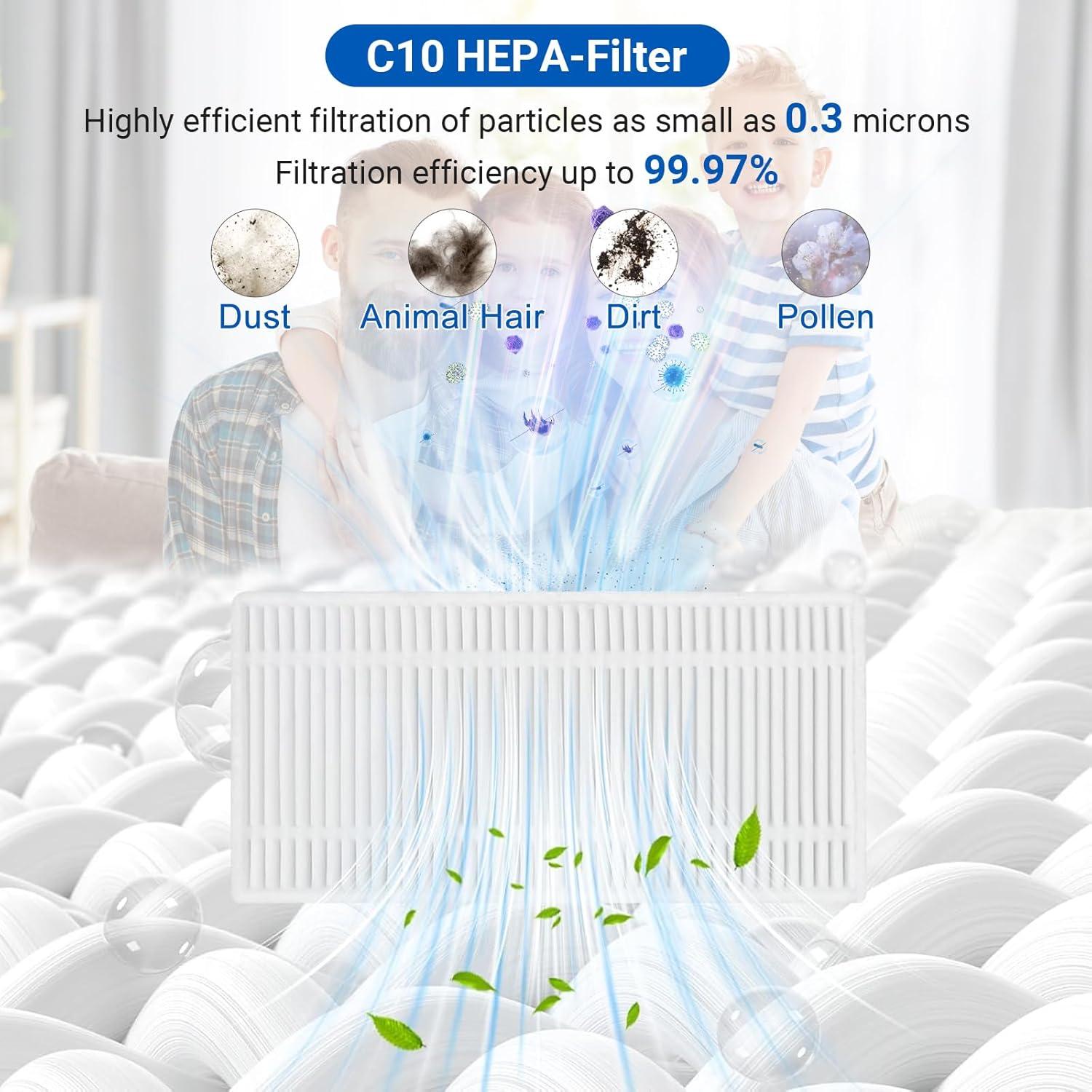 Kit de Accesorios 32 Piezas Eufy C10 - Filtros, Cepillos y Más