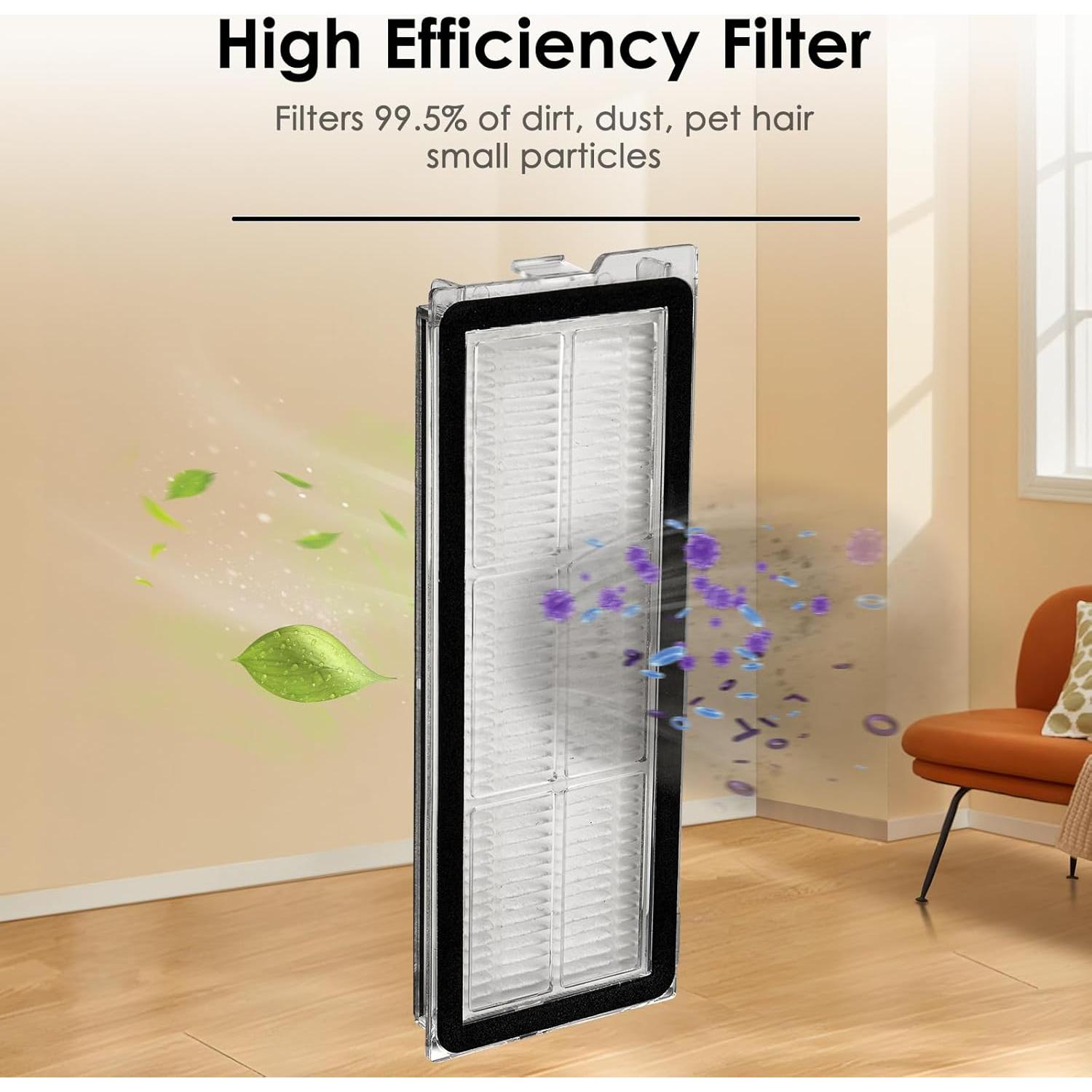 Kit de Accesorios Qrevo S - 9 Piezas para Aspiradora Robot